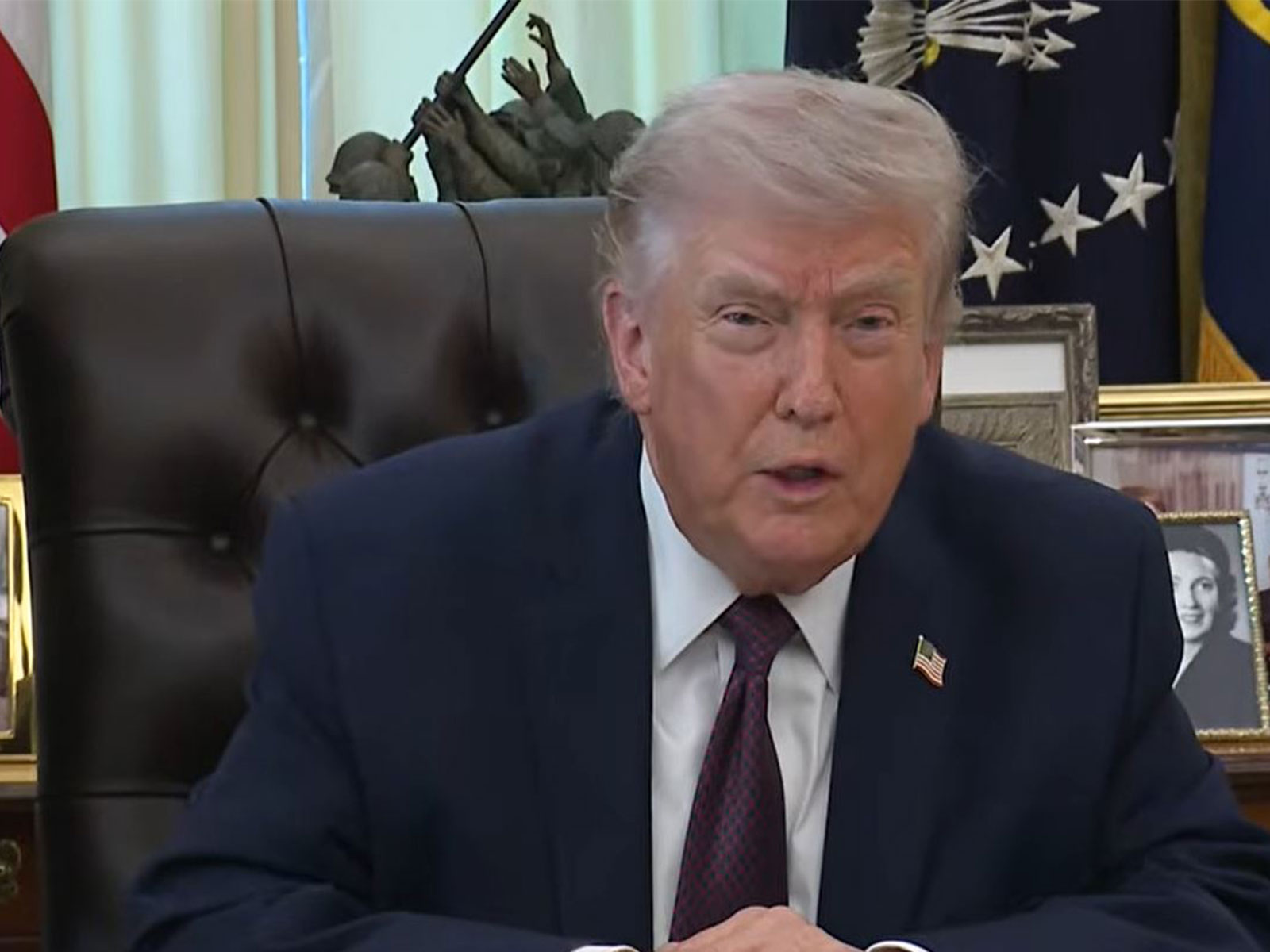 US President Donald Trump (Image Source: White House/YouTube)