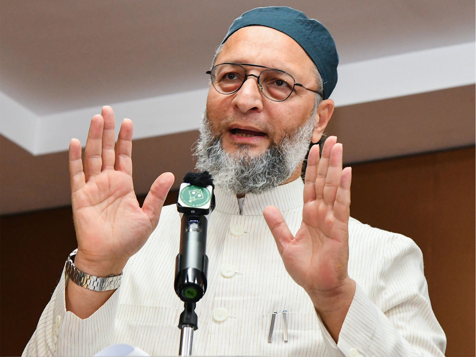 Asaduddin Owaisi, President of the All India Majlis-e-Ittehadul Muslimeen (File Photo/ANI) Asaduddin Owaisi, President of the All India Majlis-e-Ittehadul Muslimeen (File Photo/ANI)