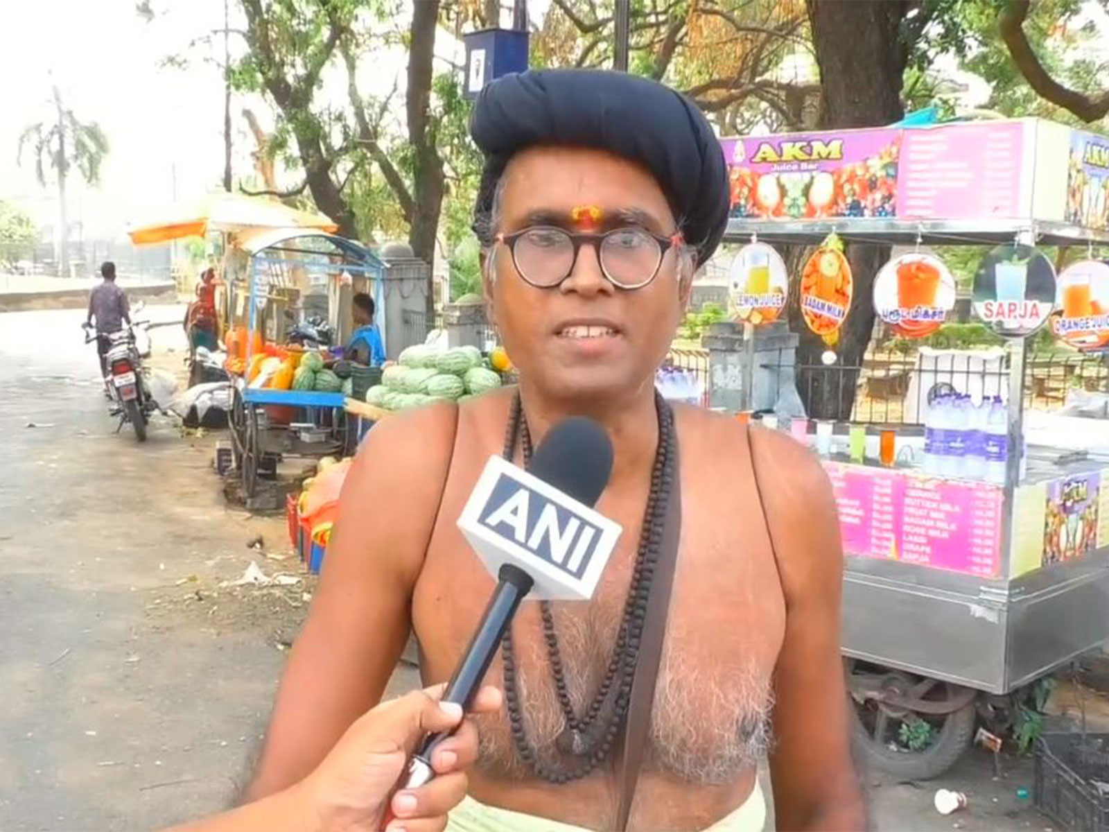 Nivedan Kumar, social activist from Vellore city (Photo/ANI)