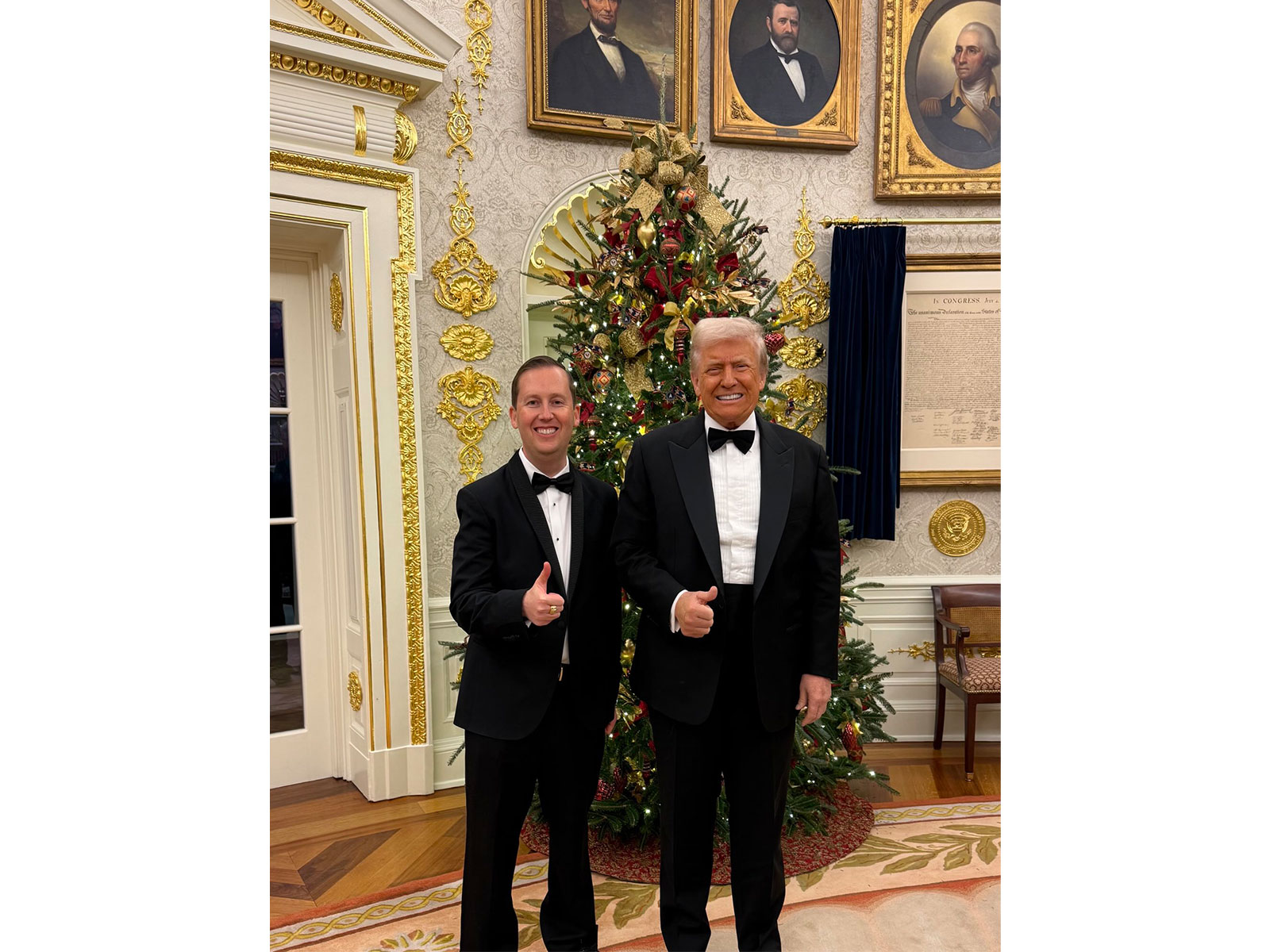 US Ambassador to India, Sergio Gor with US President Donald Trump (Photo: X@USAndIndia) US Ambassador to India, Sergio Gor with US President Donald Trump (Photo: X@USAndIndia)