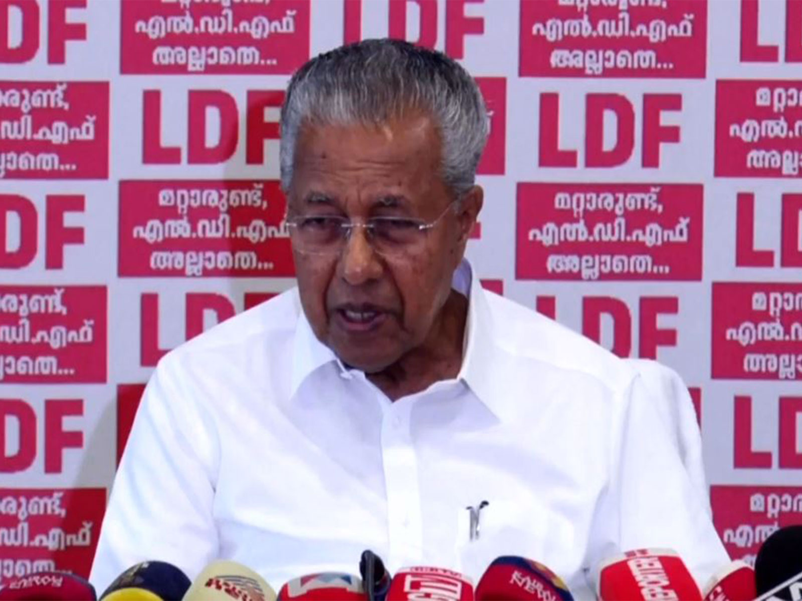 Kerala Chief Minister Pinarayi Vijayan (Photo/ANI)