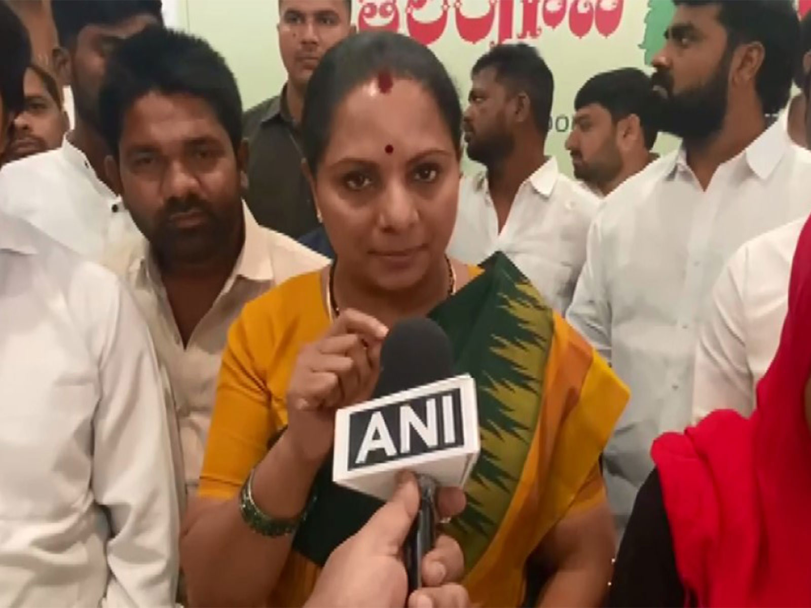 Telangana Jagruthi Founder K. Kavitha (Photo/ANI)