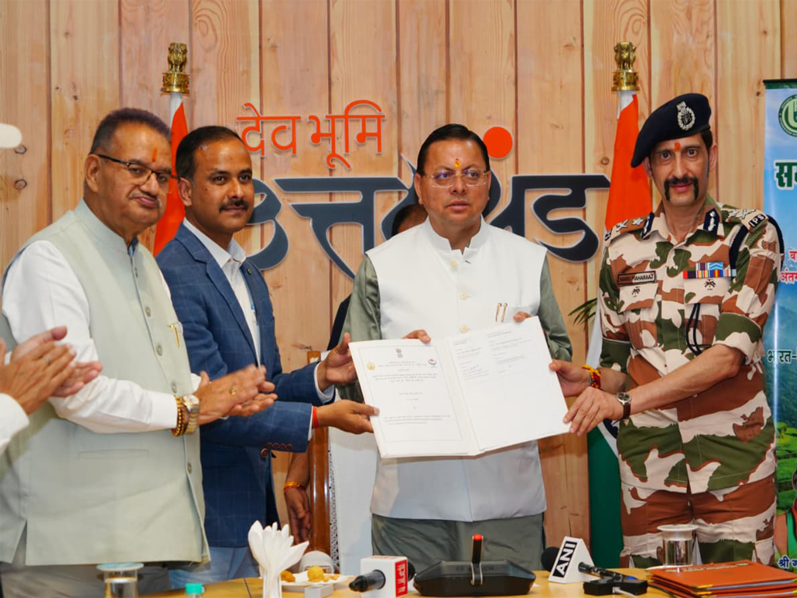 Uttarakhand CM Pushkar Singh Dhami (Photo/ANI)
