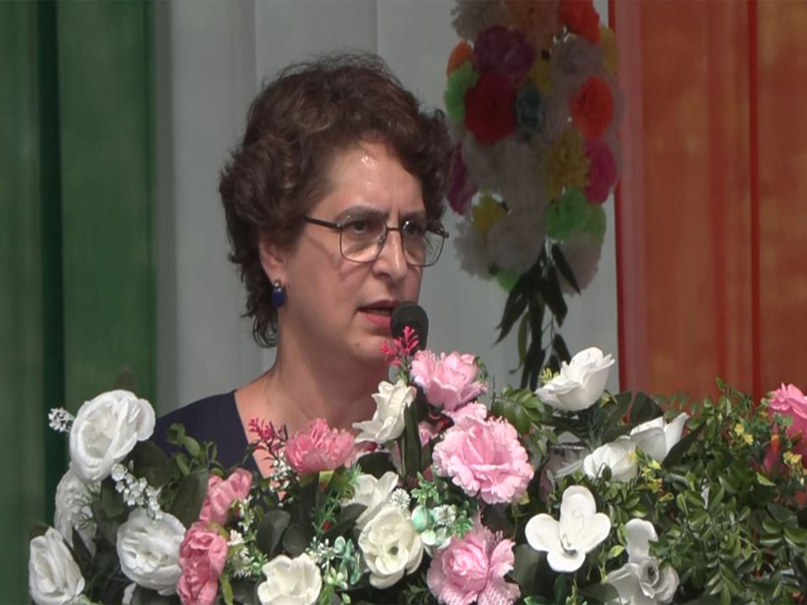Congress leader Priyanka Gandhi Vadra (Photo/ANI)