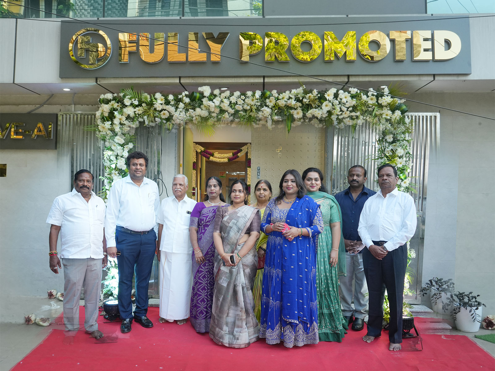  Fully Promoted India’s Flagship Store Launch inaugurated by Jagathesh Kadavul, along with the Fully Promoted India team
