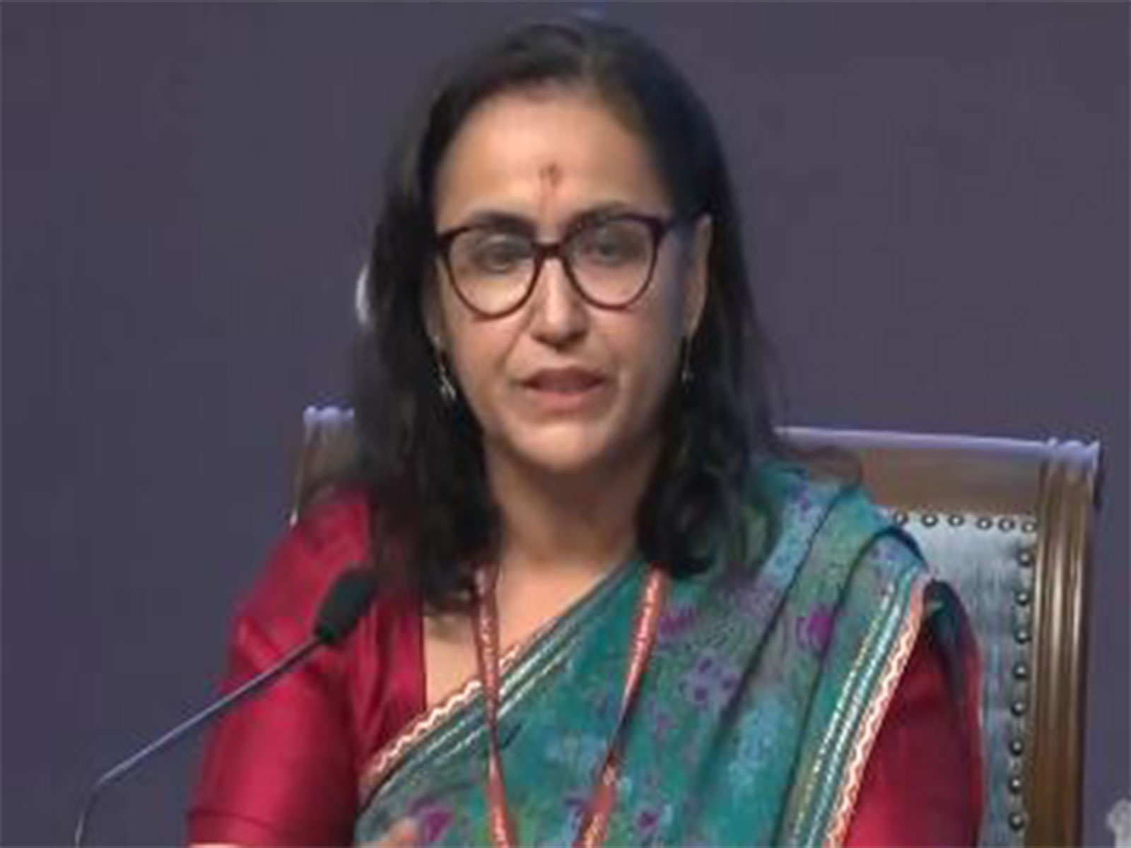 Additional Secretary of Agriculture and Farmer Welfare Maninder Kaur Dwivedi (Photo/ANI)