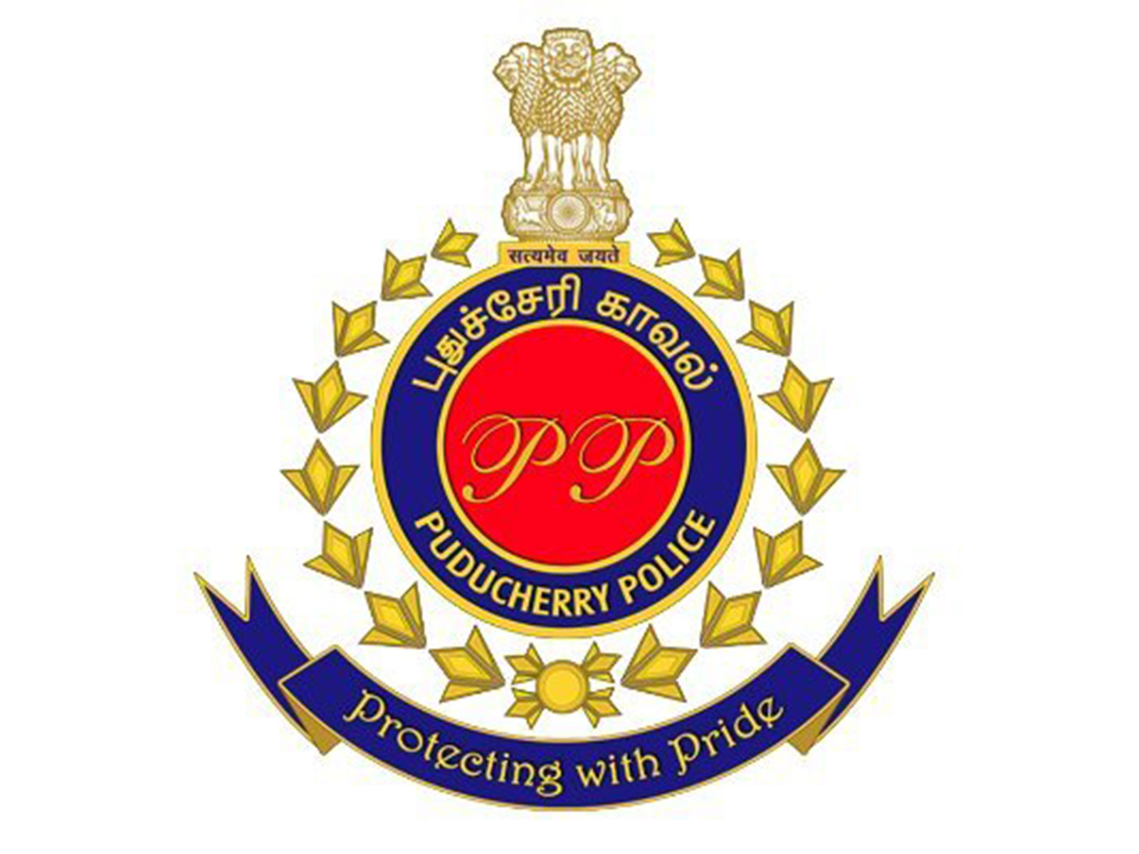Puducherry Police logo (Photo/X@PuducheryPolice)