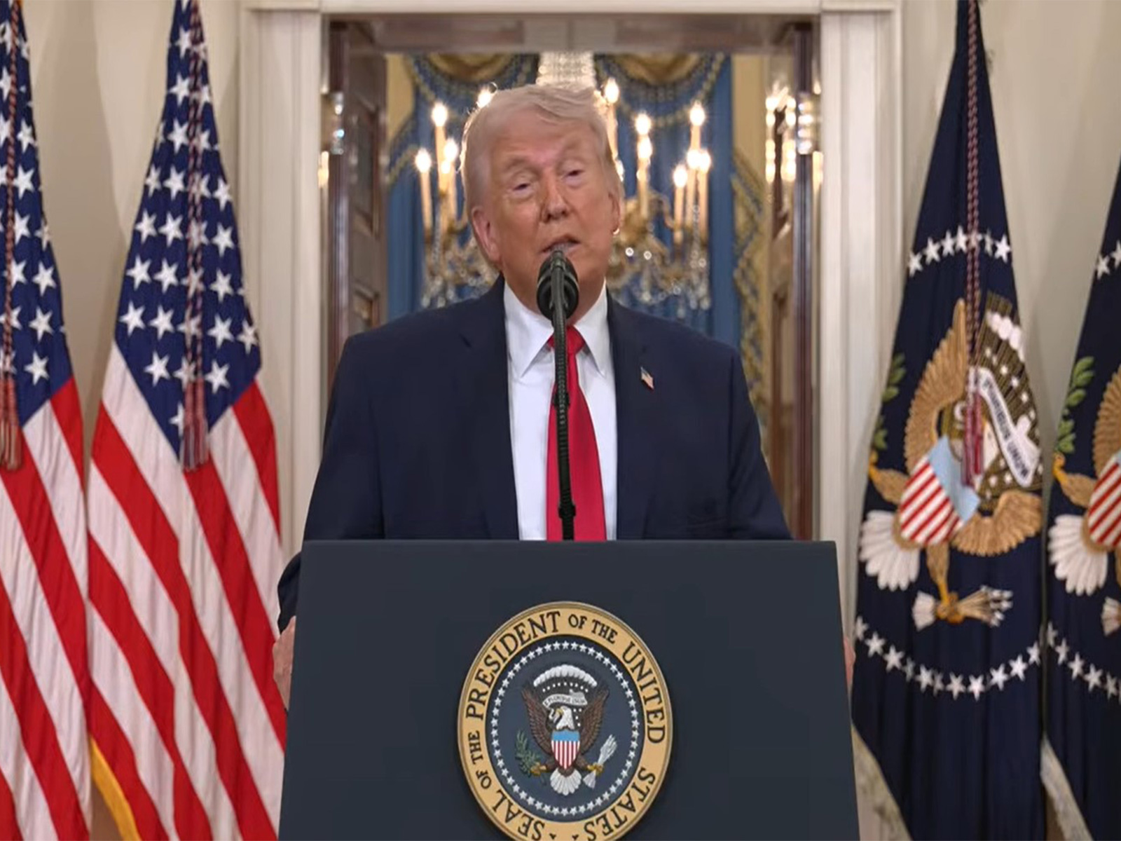 US President Donald Trump (Image Source: White House/YouTube)