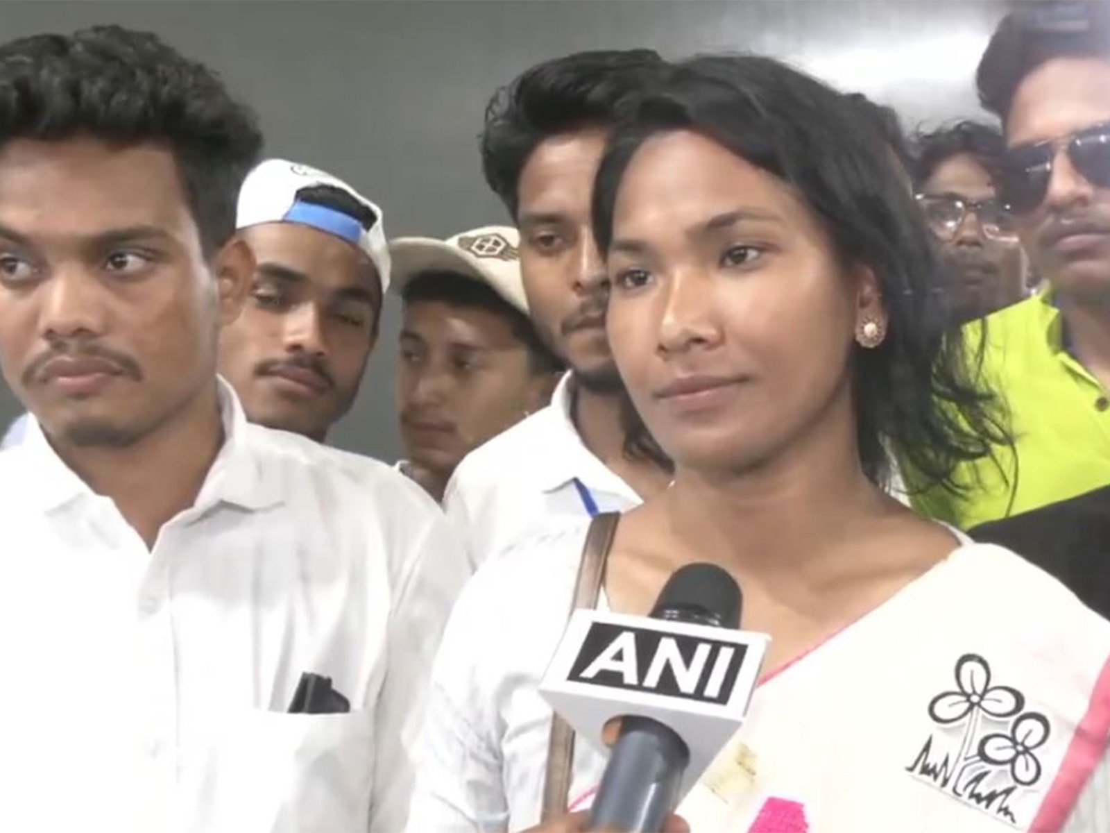 Indian Heptathlete and TMC candidate Swapna Barman (Photo/ANI)