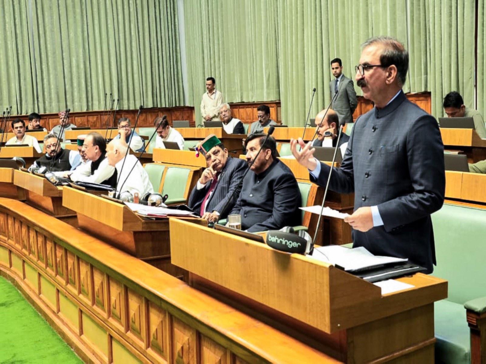 Visuals of Himachal Pradesh Assembly (Photo/CMO Himachal Pradesh)