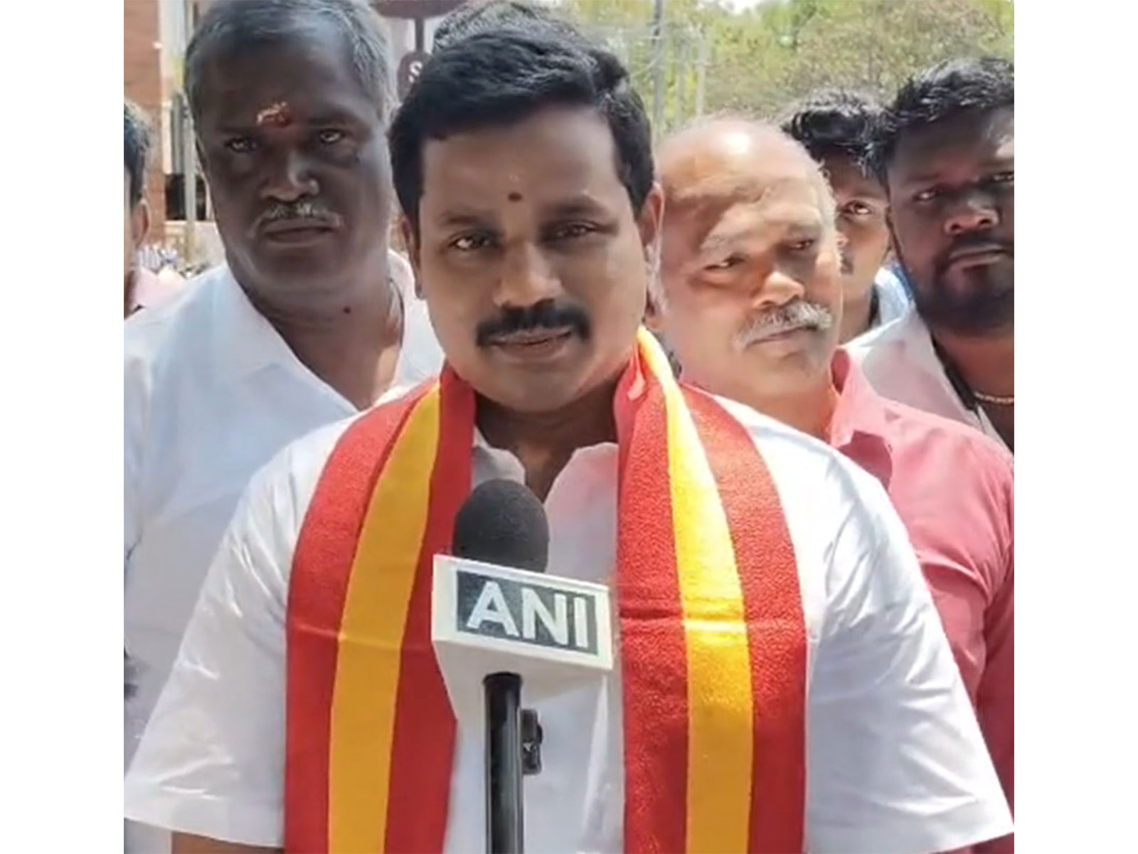 TVK candidate Senthilkumar (Photo/ANI)