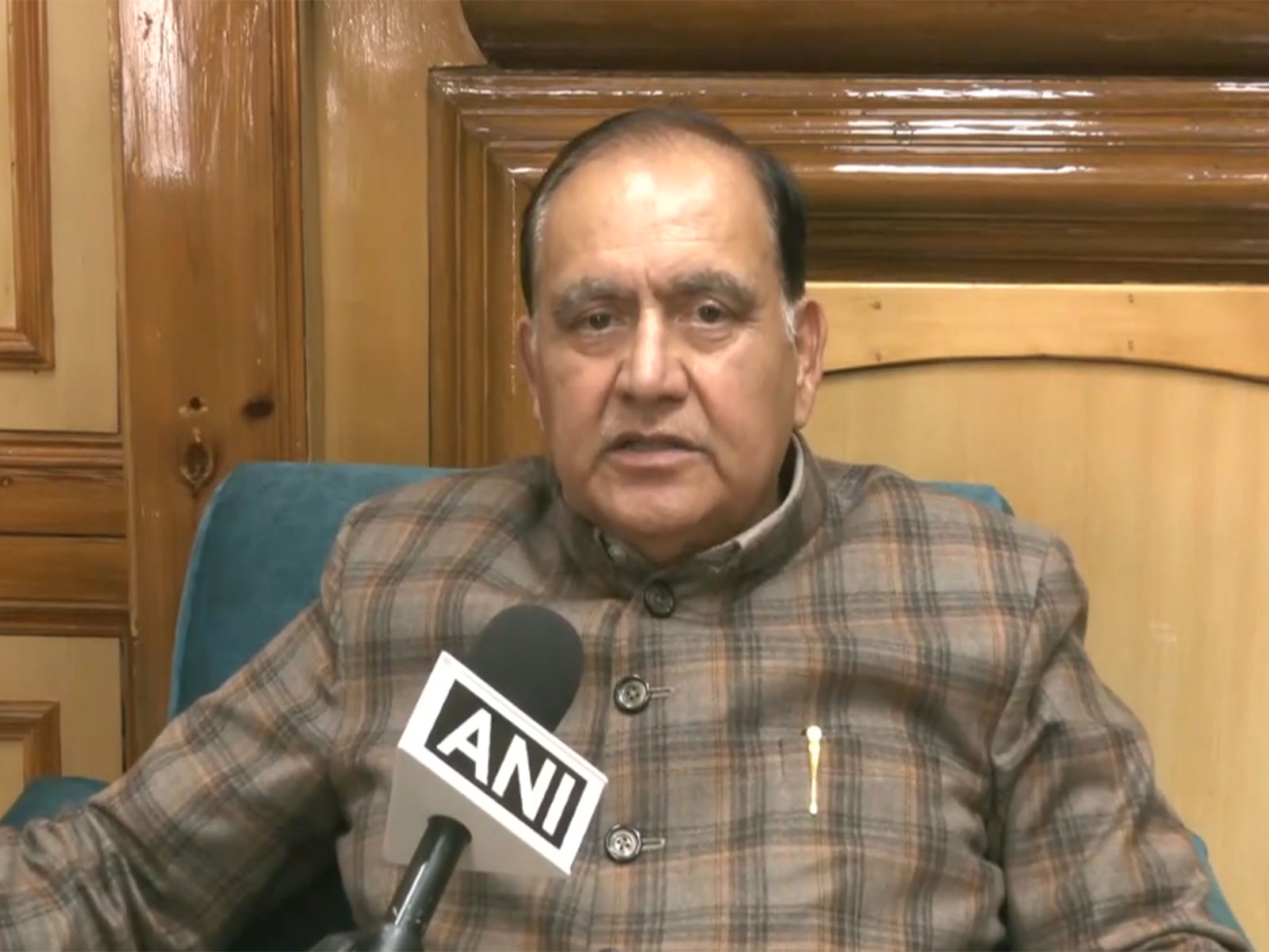Himachal Pradesh Assembly Speaker Kuldeep Singh Pathania (File Photo/ANI) Himachal Pradesh Assembly Speaker Kuldeep Singh Pathania (File Photo/ANI)