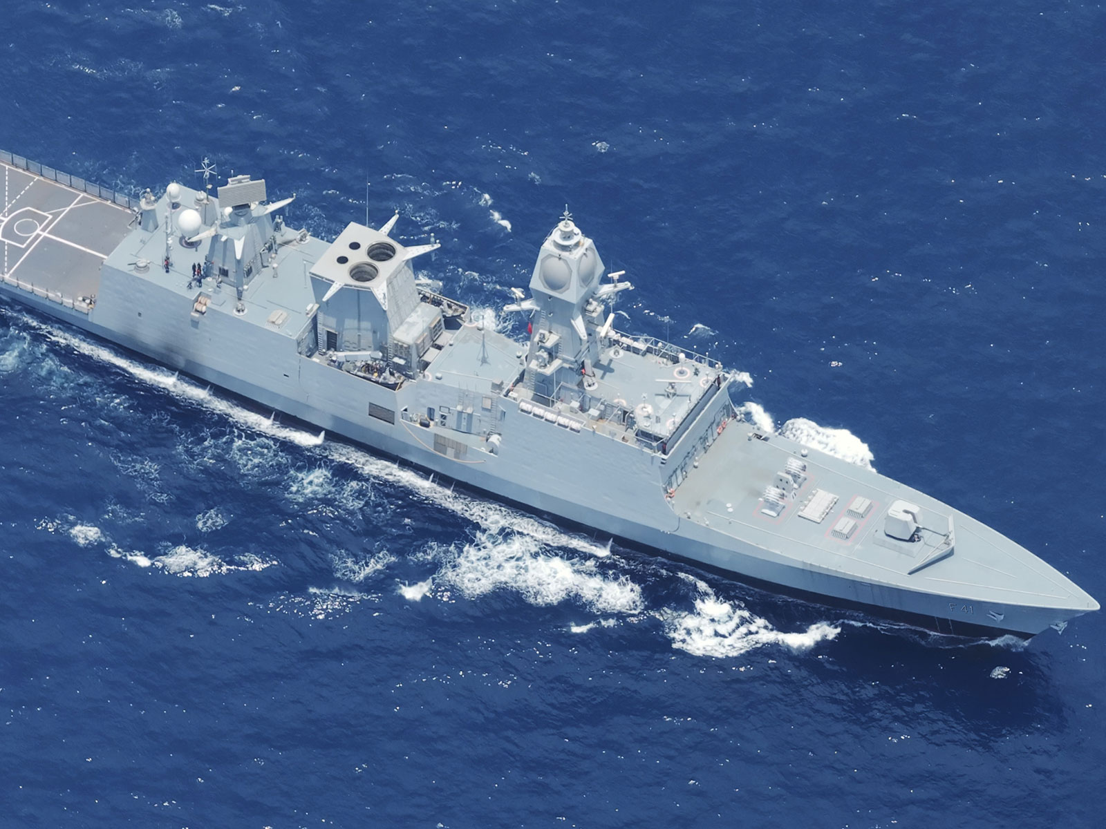 Visual of INS Taragiri (Photo: PIB)
