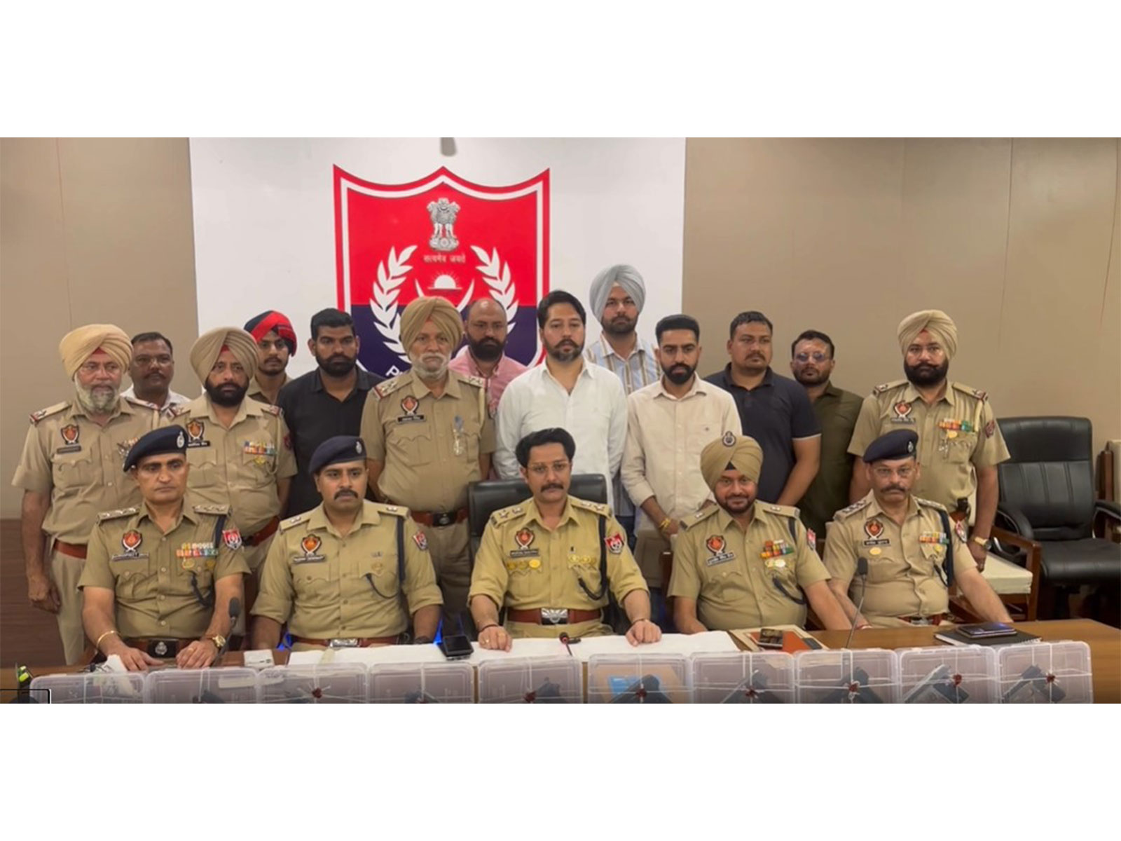 Punjab Police intensify its crackdown against organised crime under 'Gangster Te Vaar' campaign (Photo/SSP Patiala)
