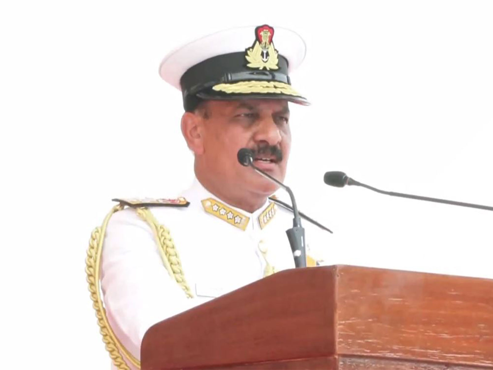 Navy chief Admiral Dinesh K Tripathi (Photo/ANI)