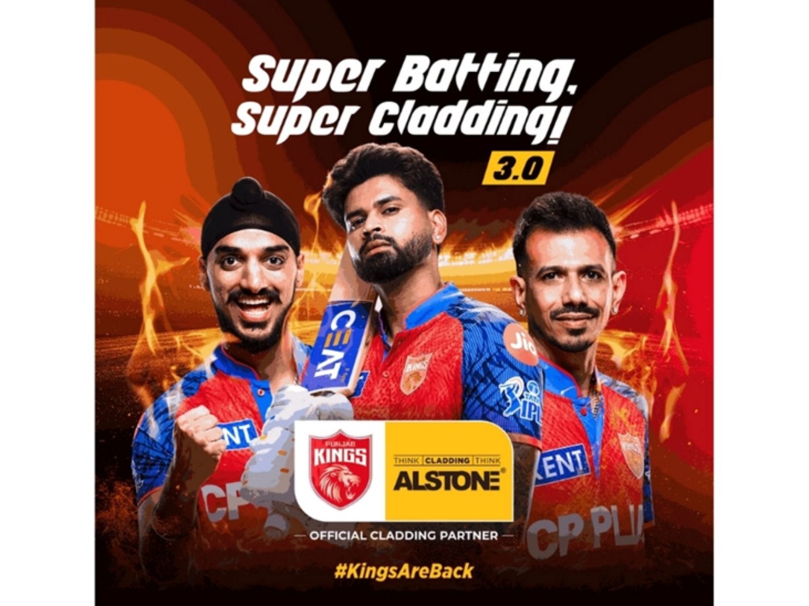 Alstone Strengthens Its National Presence with Punjab Kings as Official Cladding Partner for India’s Premier T20 Cricket League 2026