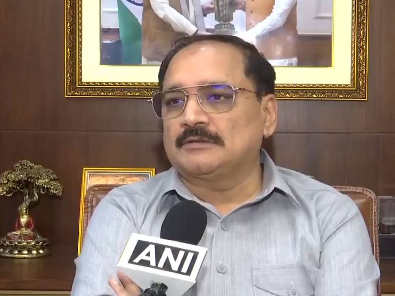 Delhi BJP President Virendra Sachdeva (Photo/ANI)