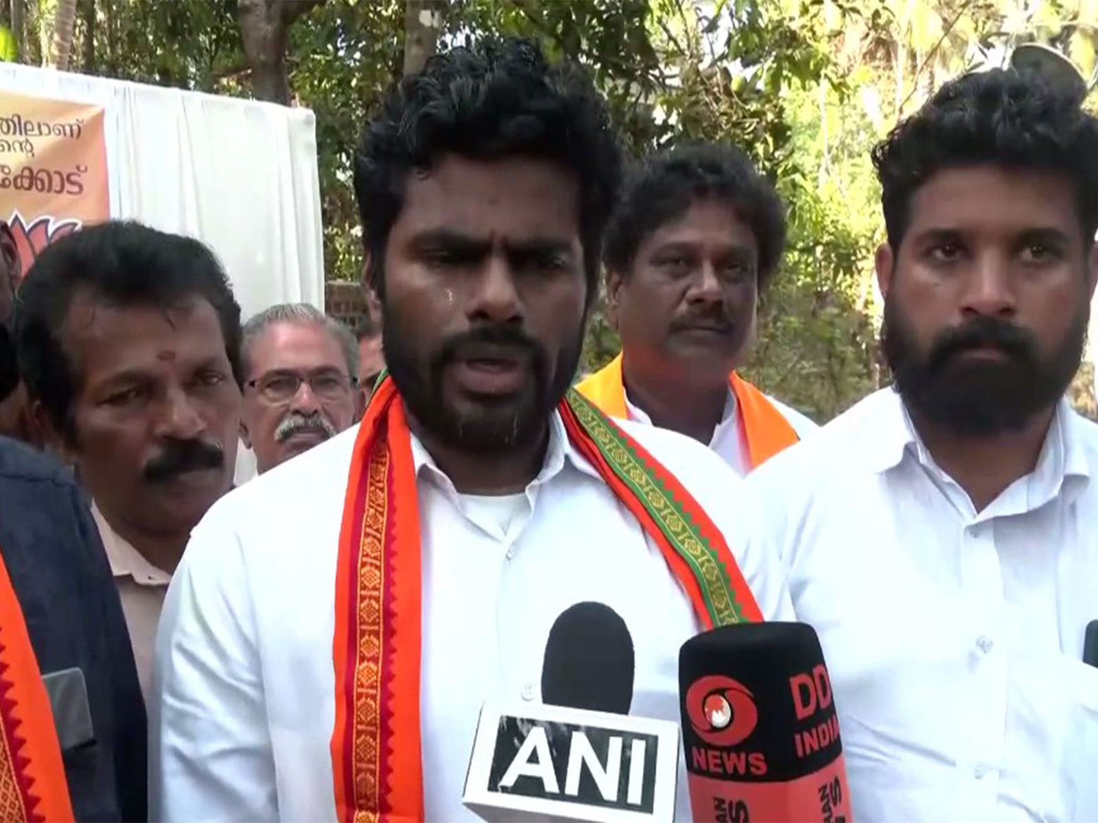 BJP National Executive Member K Annamalai (Photo/ANI)