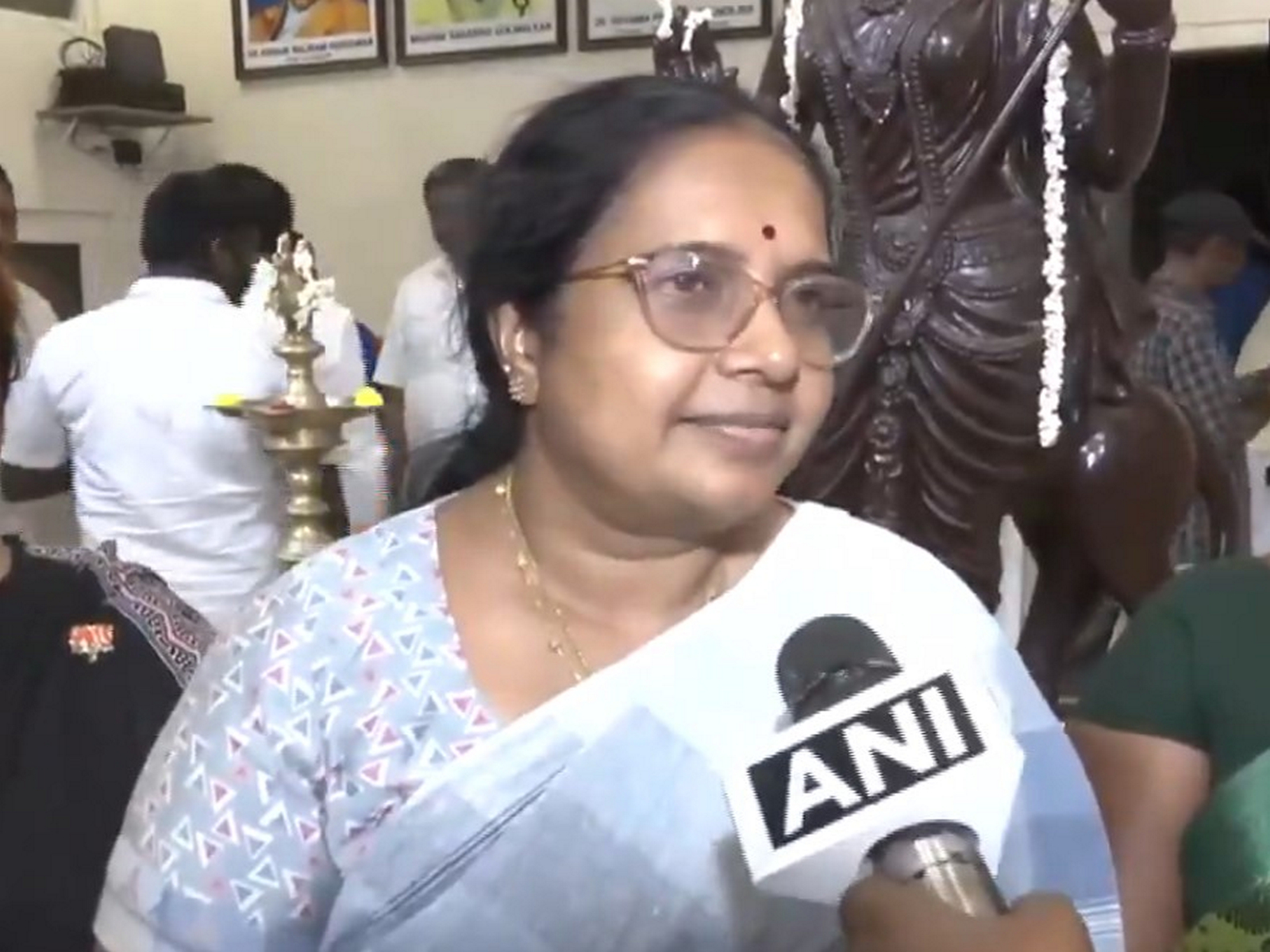 BJP Mahila Morcha's National President Vanathi Srinivasan (Photo/ANI)