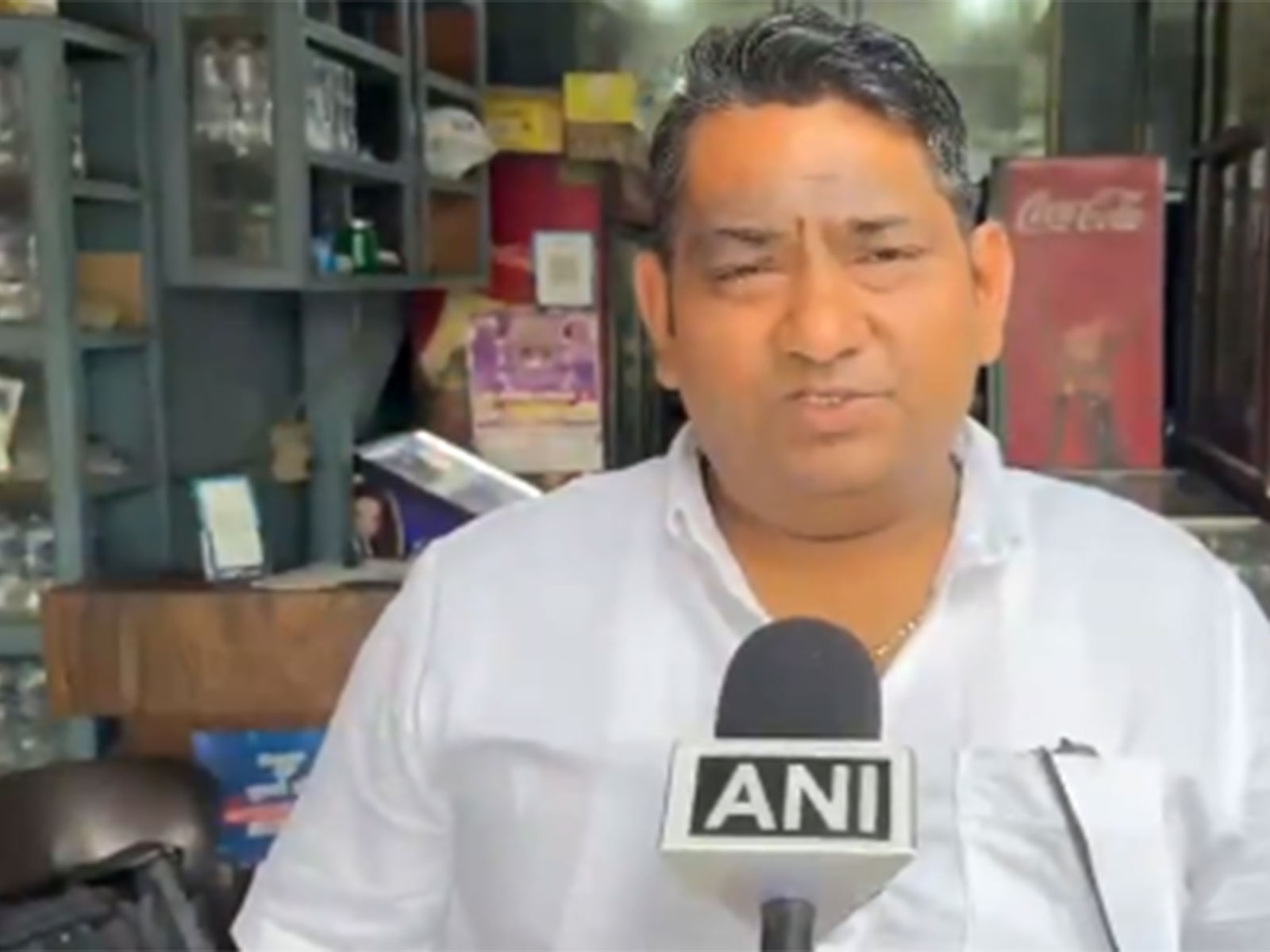 Owner of Tiwari Shudh Vaishno Bhojnalay Uttarakhand (Photo/ANI) Owner of Tiwari Shudh Vaishno Bhojnalay Uttarakhand (Photo/ANI)