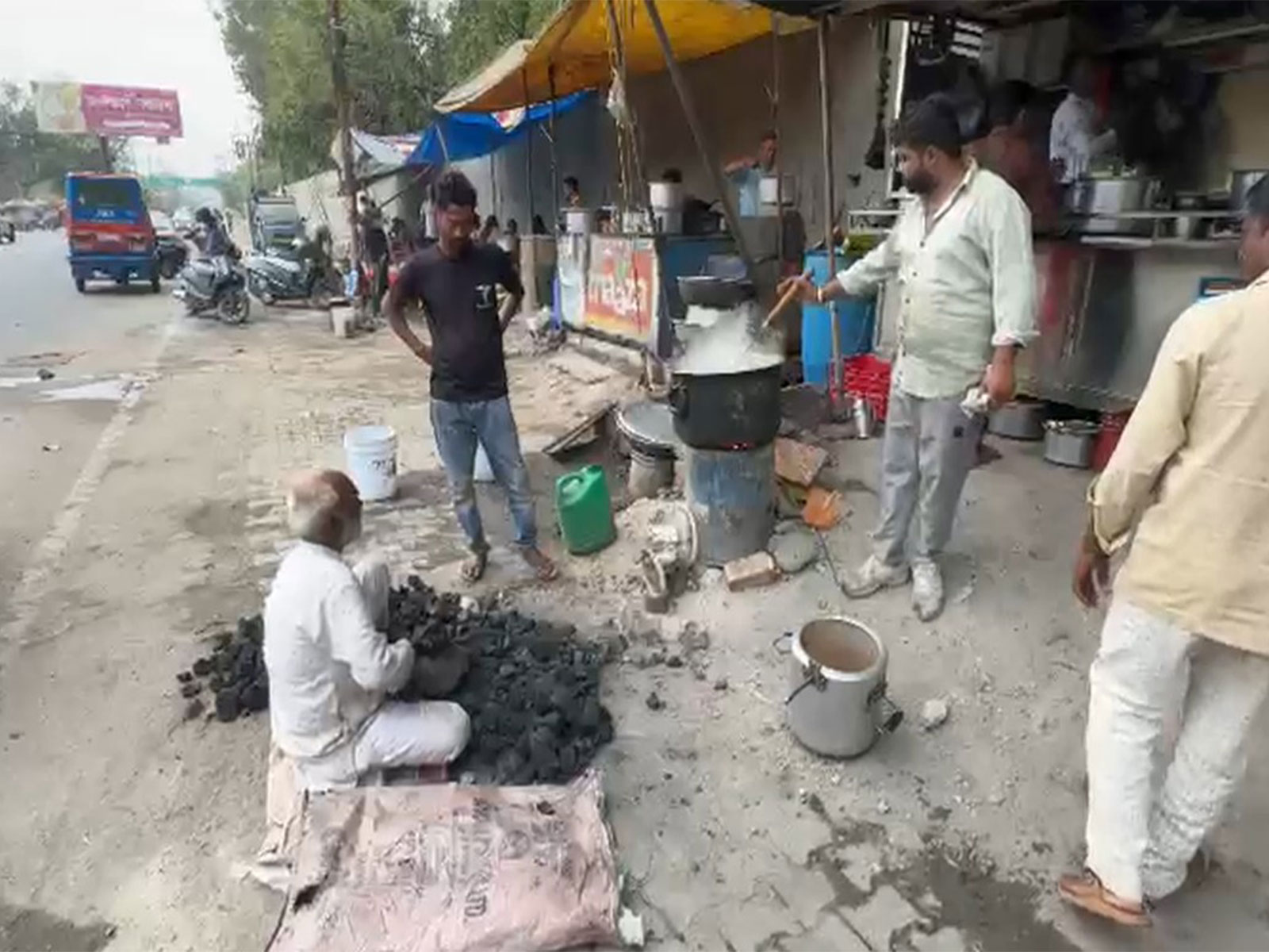 Visual of the LPG hit Rishikesh (Photo/ANI)