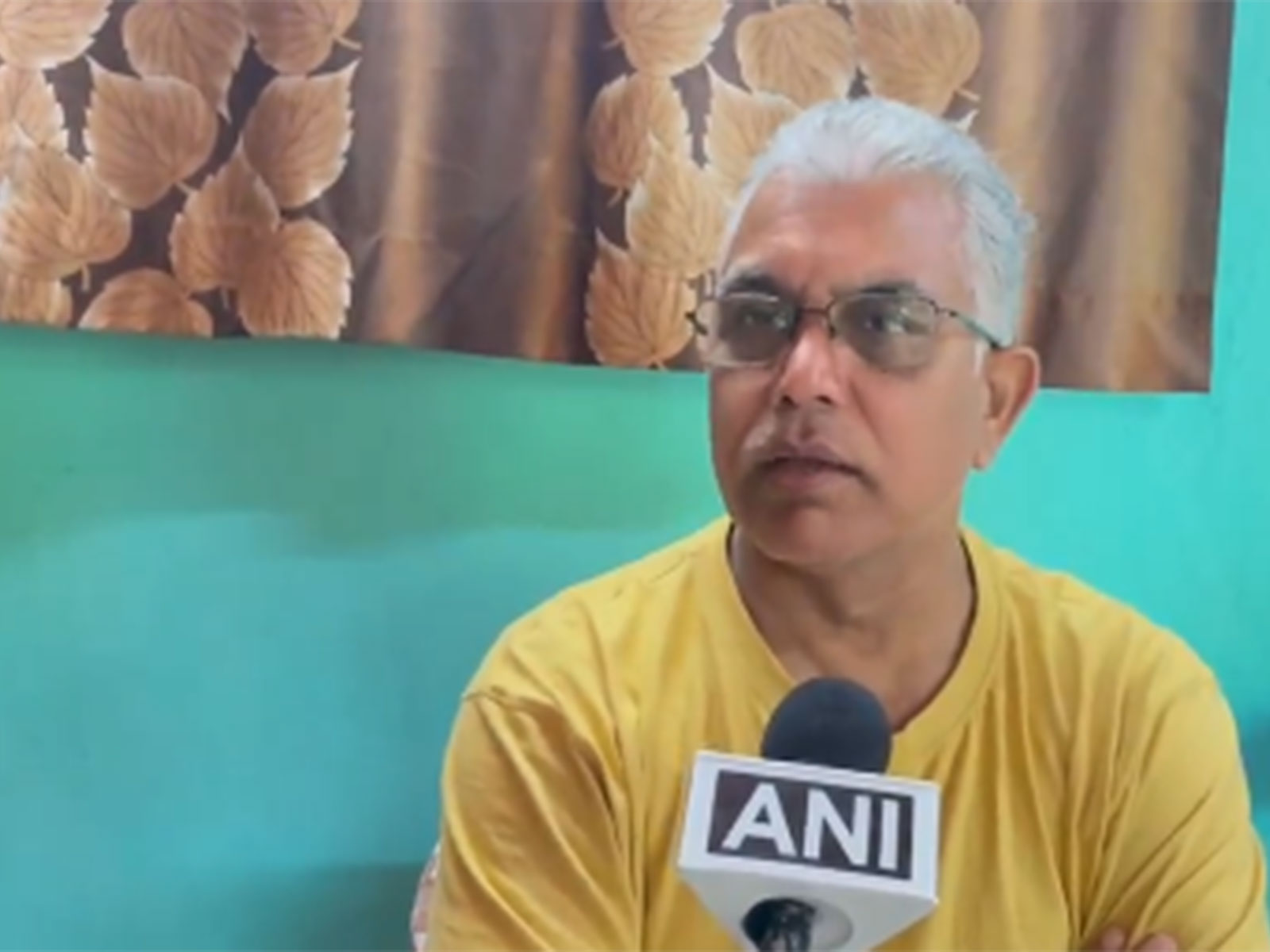 BJP candidate from Kharagpur Sadar assembly constituency Dilip Ghosh (Photo/ANI)