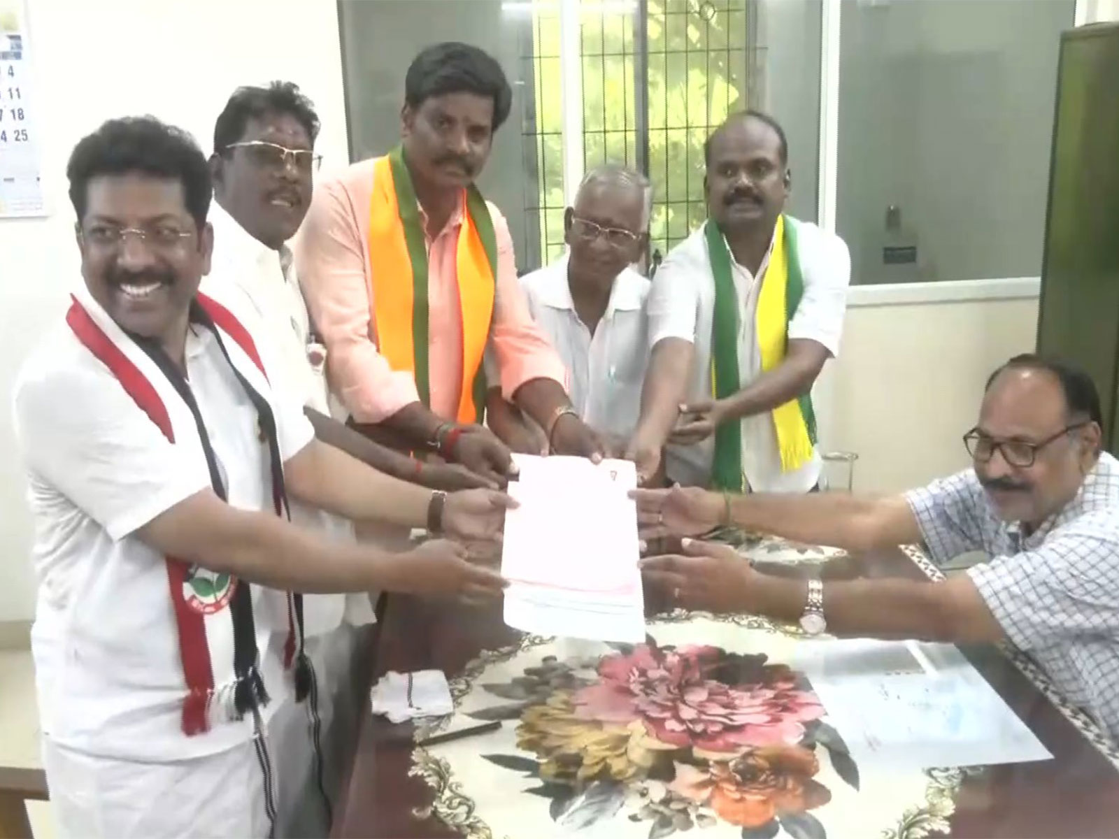 AIADMK candidate Dr. Saravanan (Photo/ANI)