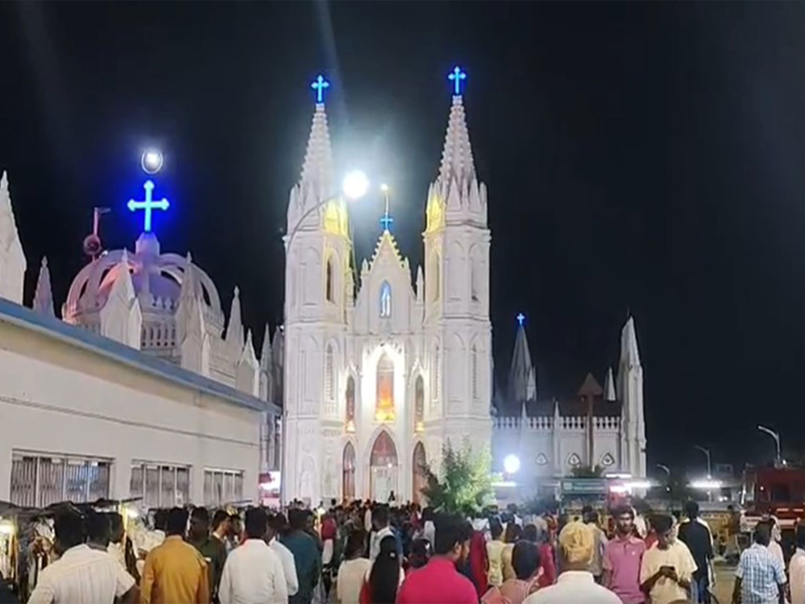 Visuals of Easter celebration at Nagapattinam district (Photo/ANI) Visuals of Easter celebration at Nagapattinam district (Photo/ANI)