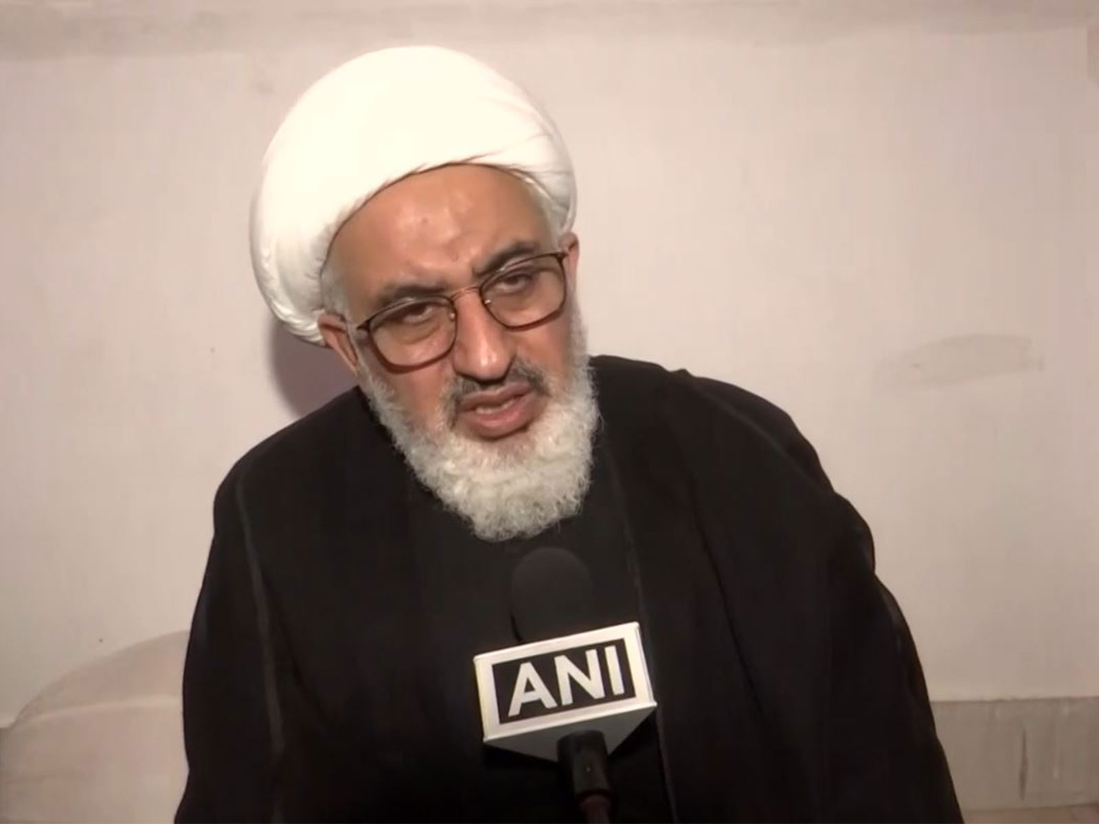 Representative of the Supreme Leader of Iran in India, Abdul Majid Hakeem Ilahi (Photo/ANI) Representative of the Supreme Leader of Iran in India, Abdul Majid Hakeem Ilahi (Photo/ANI)