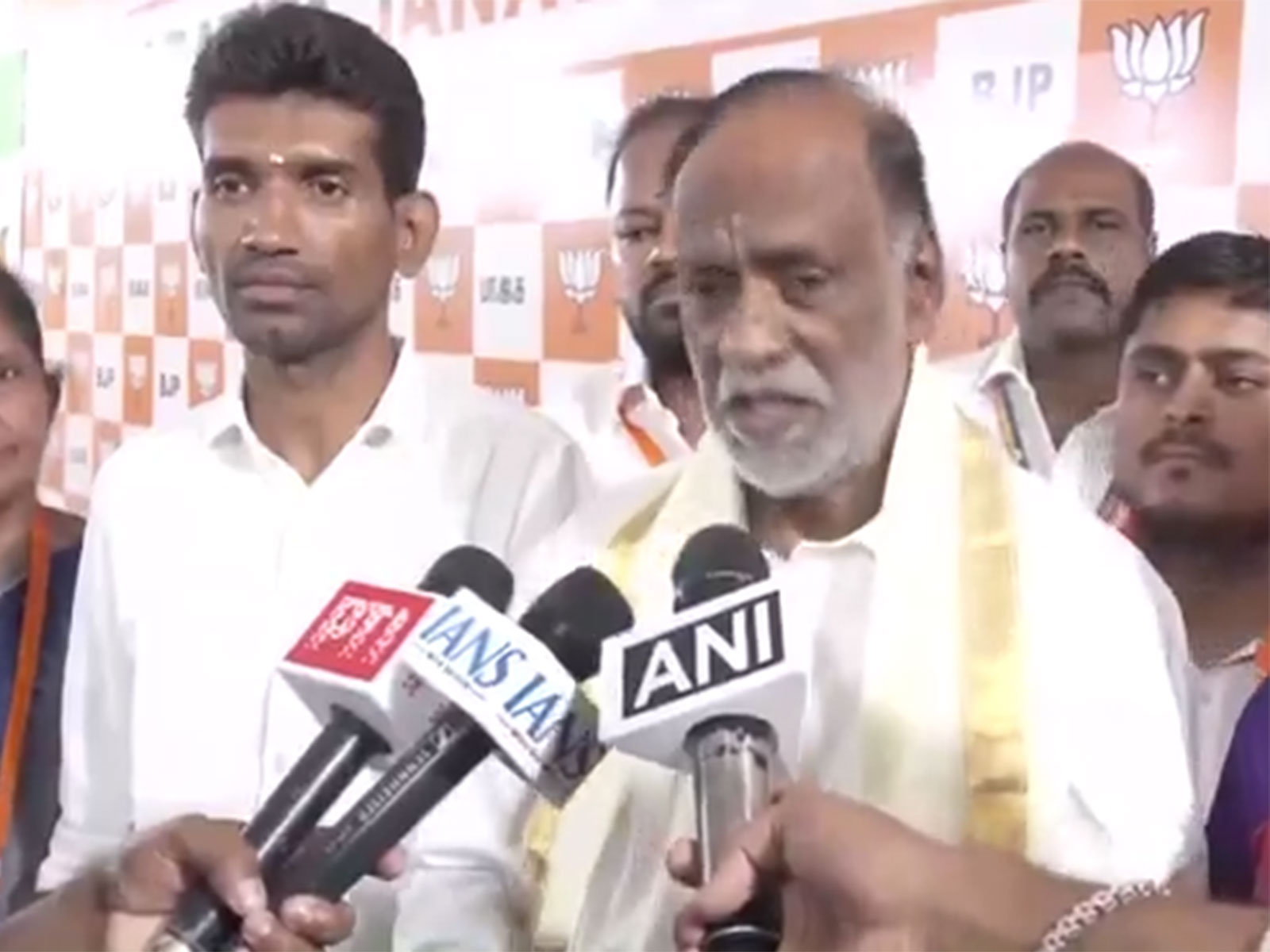 BJP MP K Laxman (Photo/ANI)