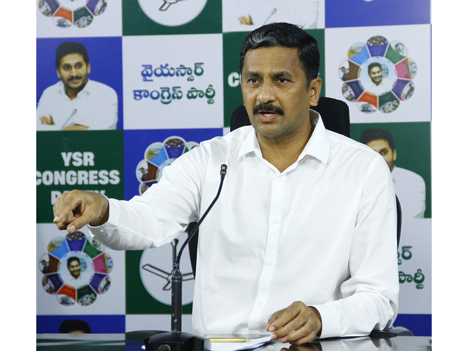 YSRCP MLC Thumati Madhava Rao (Photo/ YSRCP)