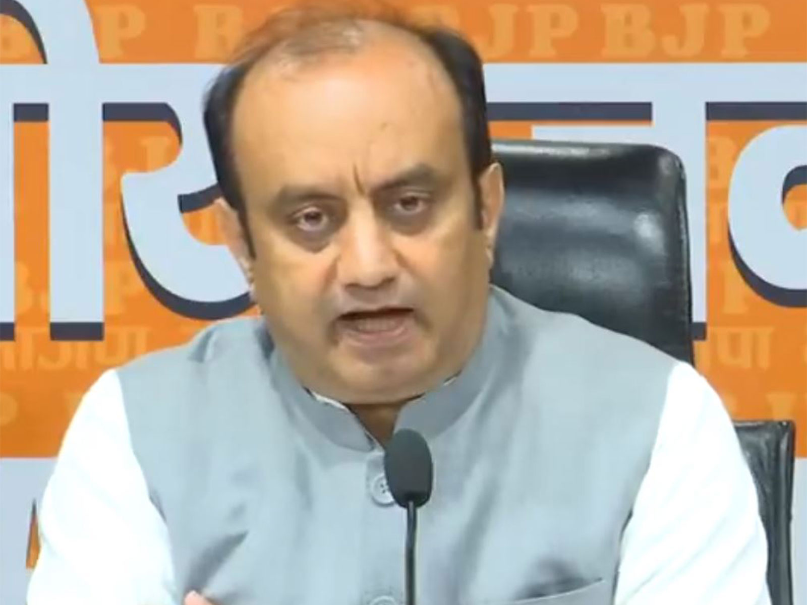 BJP MP Sudhanshu Trivedi (Photo/ANI) BJP MP Sudhanshu Trivedi (Photo/ANI)