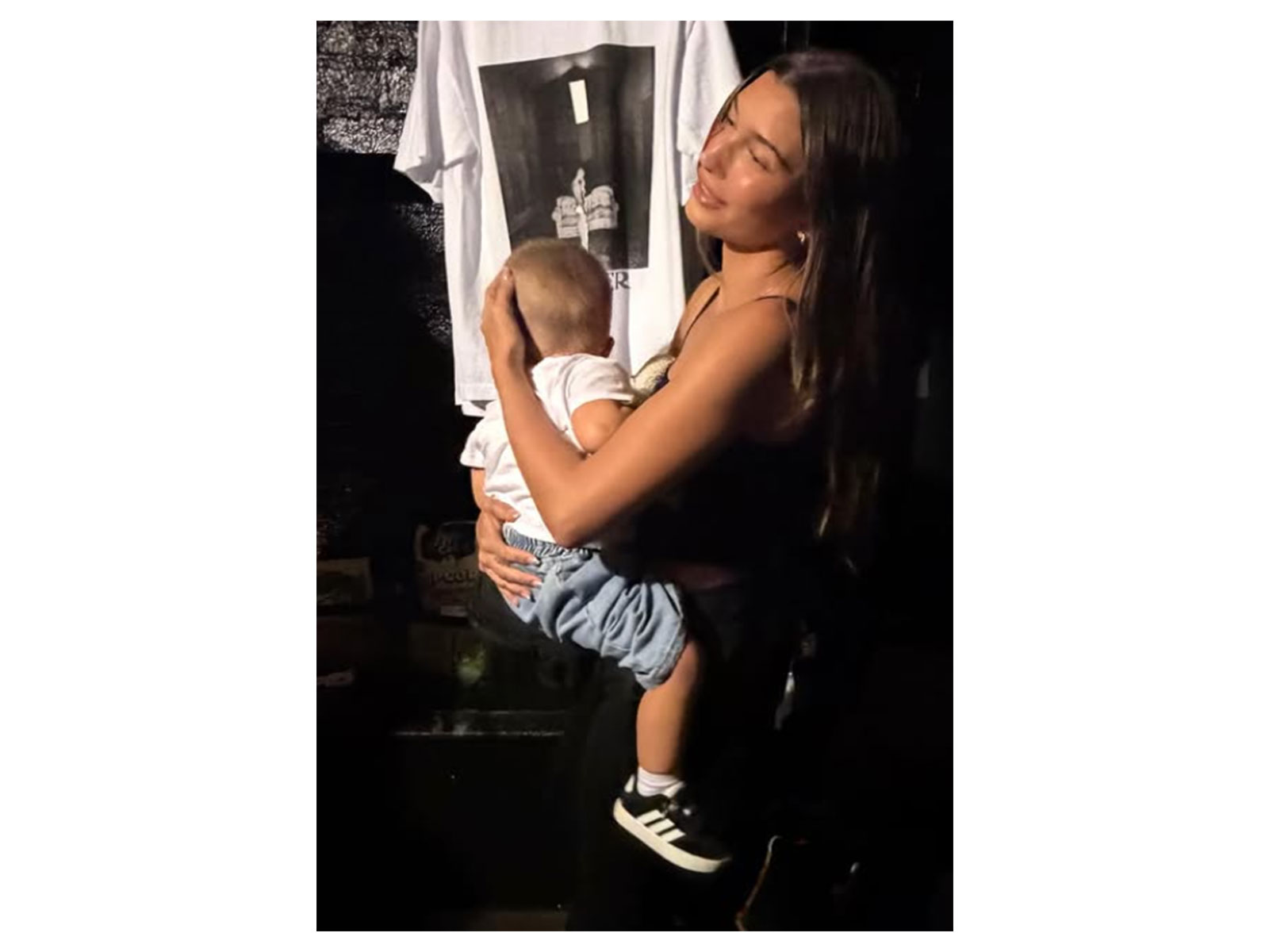 Hailey Bieber with son Jack (Photo/Instagram/@haileybieber)