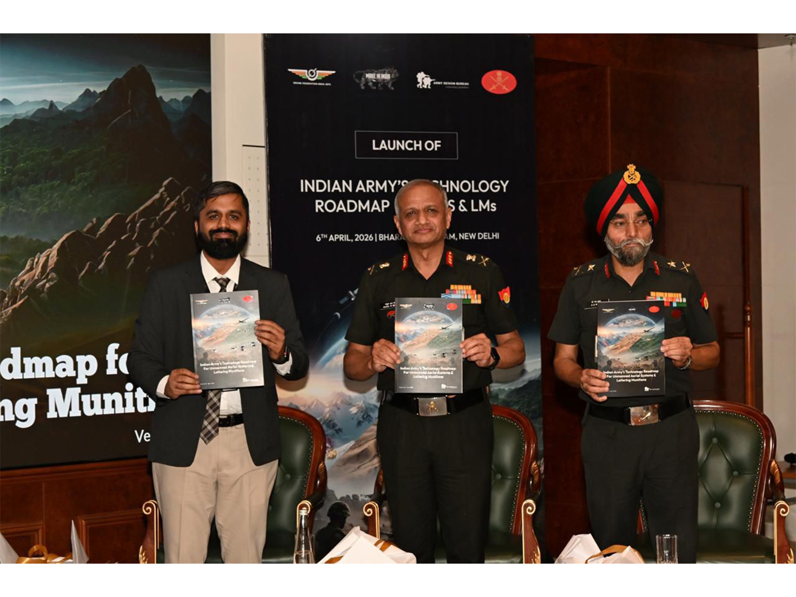 Indian Army unveils technology roadmap (Photo/ANI) Indian Army unveils technology roadmap (Photo/ANI)