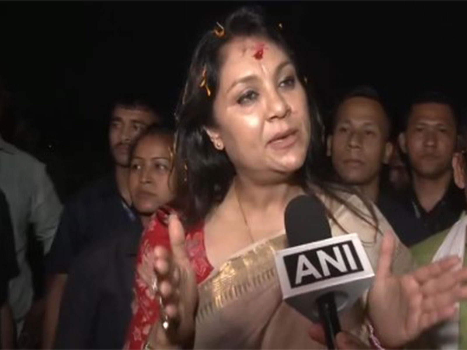 Assam Chief Minister Himanta Biswa Sarma’s wife Riniki Bhuyan Sharma (Photo/ANI)