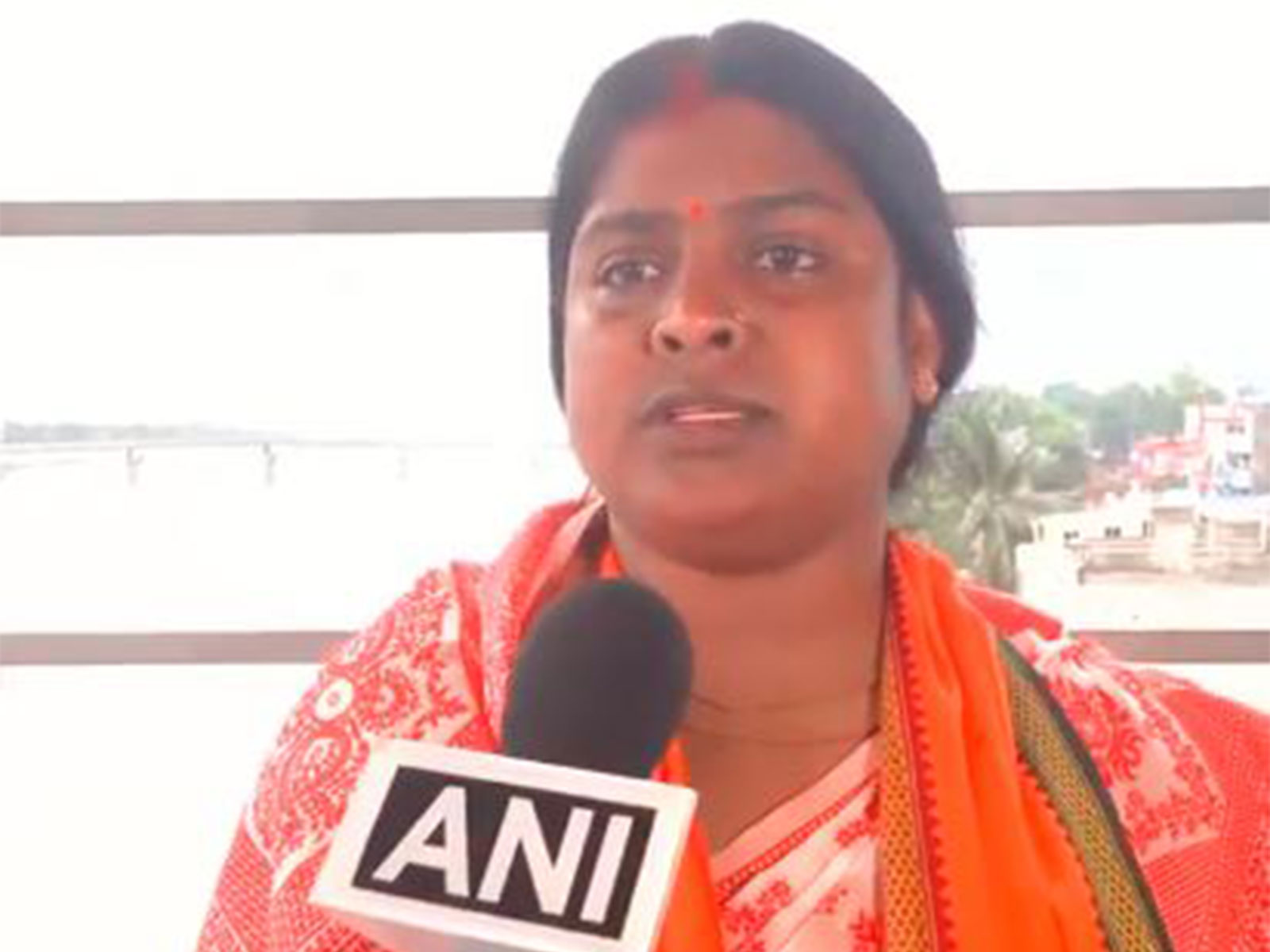 BJP candidate from Hingalganj Assembly constituency for the upcoming West Bengal assembly polls Rekha Patra (Photo/ANI)