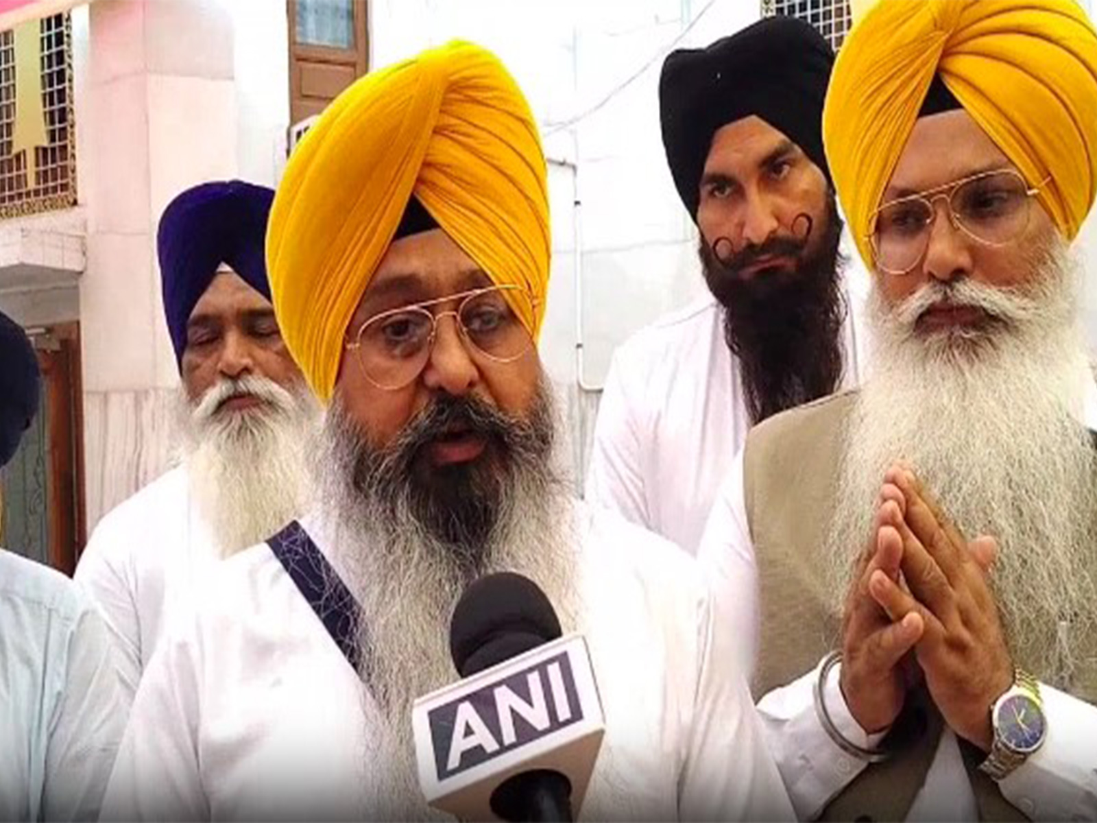 Bhagwant Singh, Manager of Sachkhand Sri Harmandir Sahib (Photo/ANI)