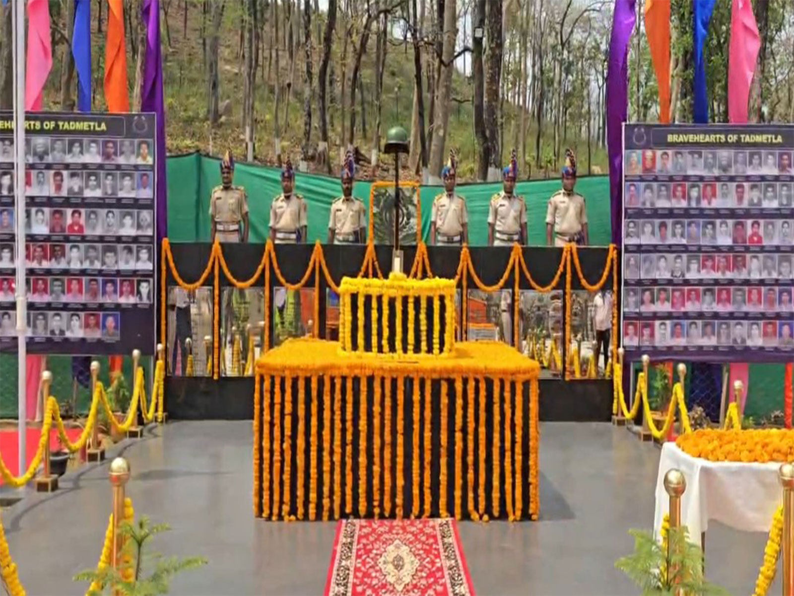 Tadmetla memorial to honour 76 CRPF martyrs (Photo/ANI)