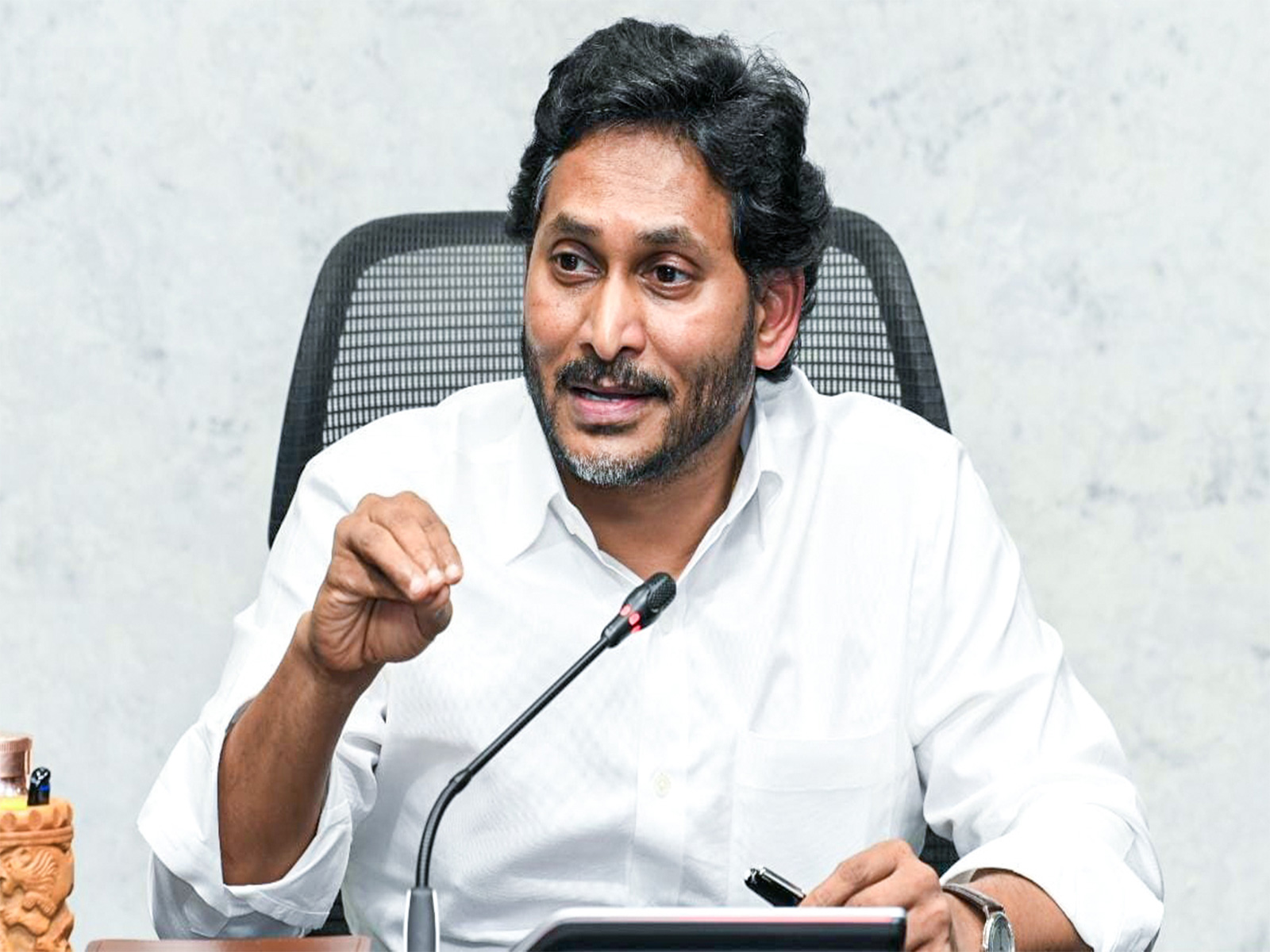 Former Chief Minister and Yuvajana Sramika Rythu Congress Party (YSRCP) President YS Jagan Mohan Reddy (Photo/ANI) Former Chief Minister and Yuvajana Sramika Rythu Congress Party (YSRCP) President YS Jagan Mohan Reddy (Photo/ANI)