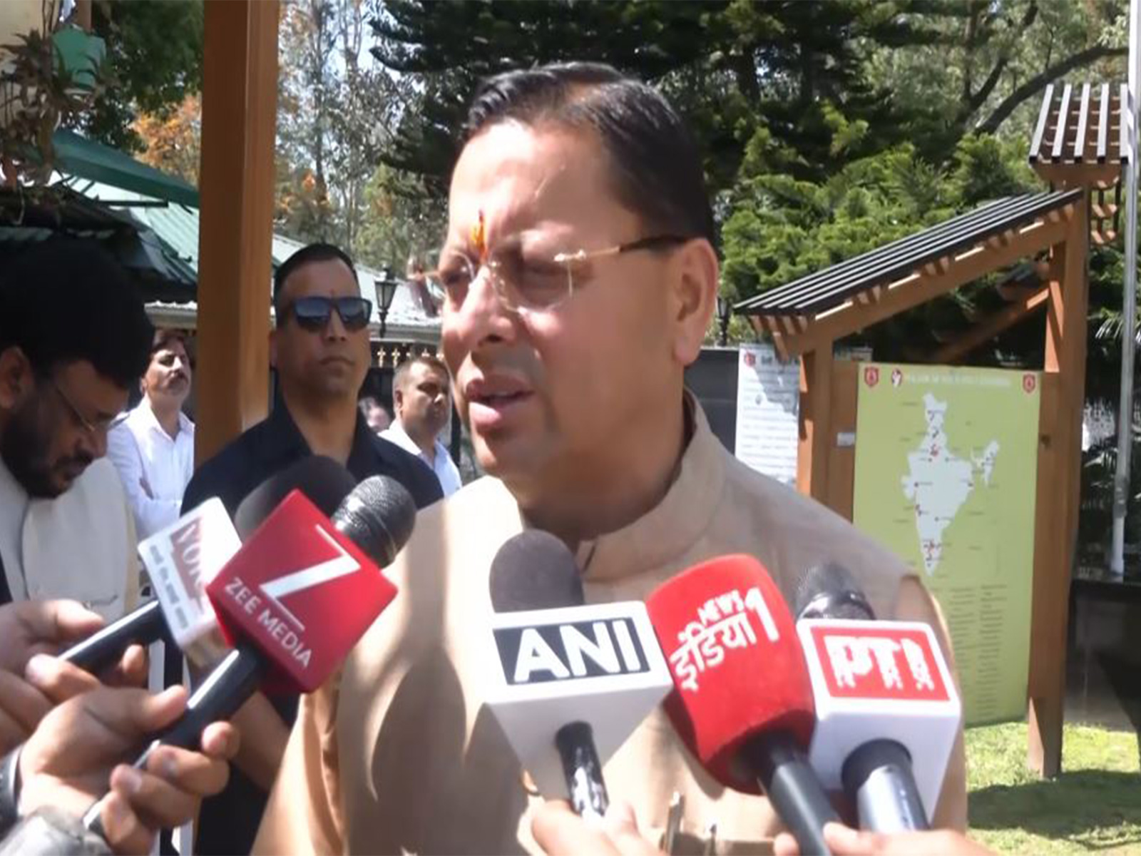 Uttarakhand Chief Minister Pushkar Singh Dhami