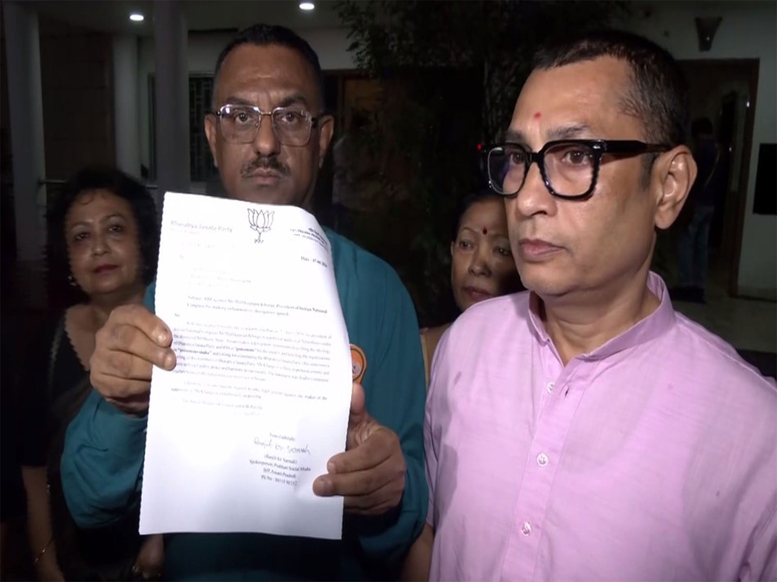 Assam BJP leaders file complaint against Congress President Mallikarjun Kharge (Photo/ANI)