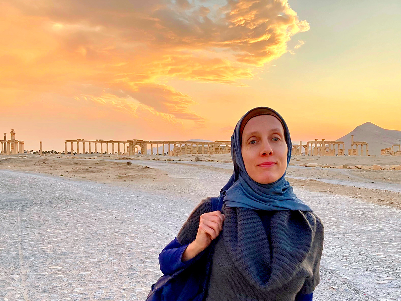 American journalist Shelly Kittleson (Image Source: X/@shellykittleson)