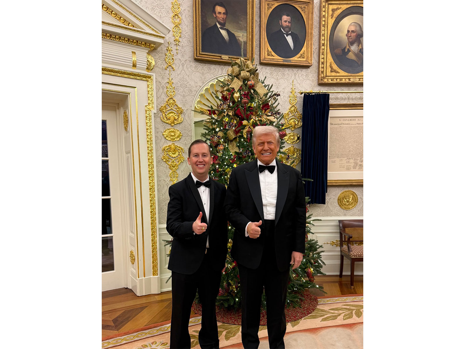 US Ambassador to India, Sergio Gor with US President Donald Trump (Photo: X@USAndIndia) US Ambassador to India, Sergio Gor with US President Donald Trump (Photo: X@USAndIndia)
