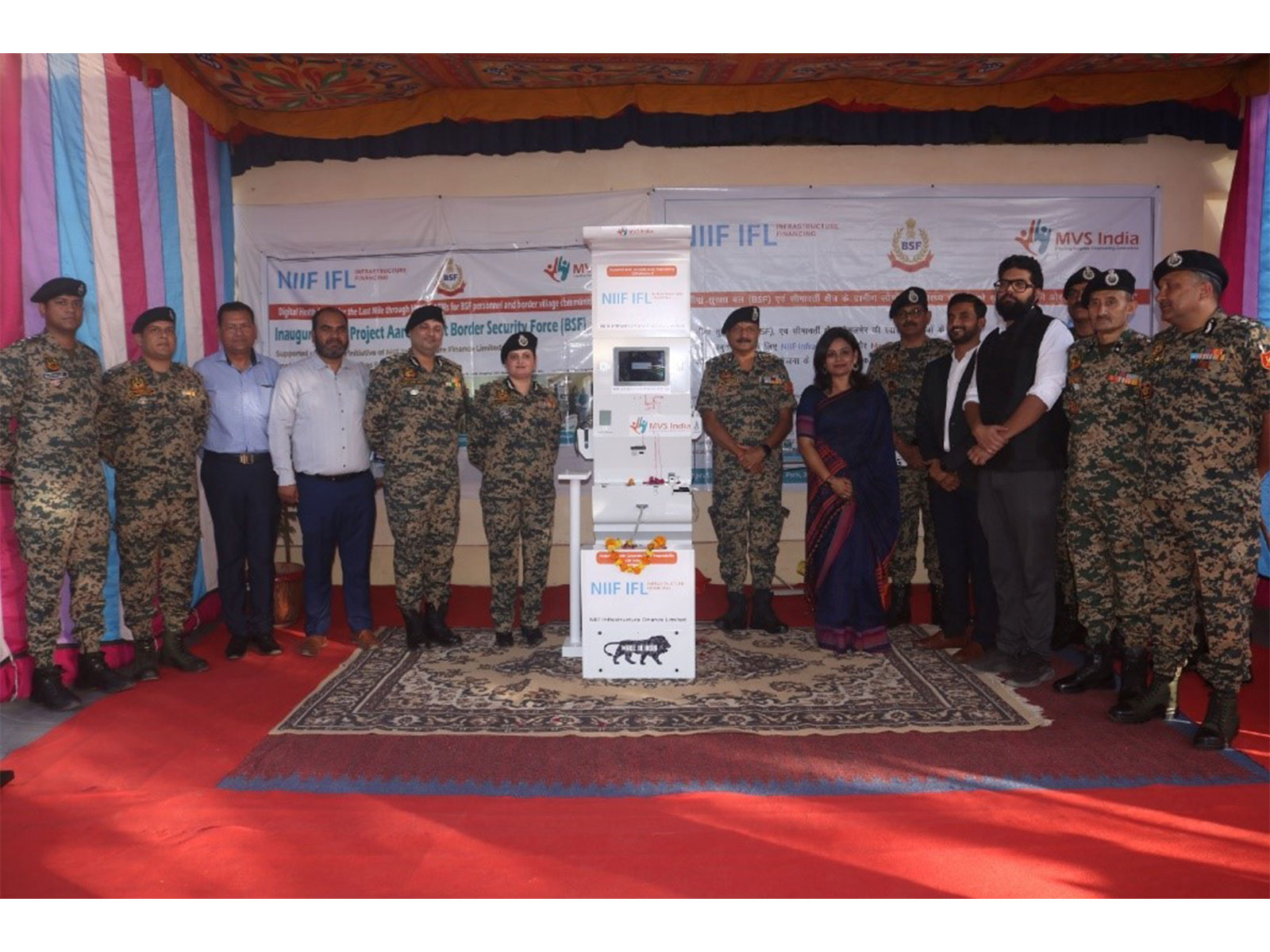 NIIF Infrastructure Finance Limited Launches Health ATMs in Rajasthan Border for Border Security Force (BSF) Jawans & Communities Under CSR Initiative NIIF Infrastructure Finance Limited Launches Health ATMs in Rajasthan Border for Border Security Force (BSF) Jawans & Communities Under CSR Initiative