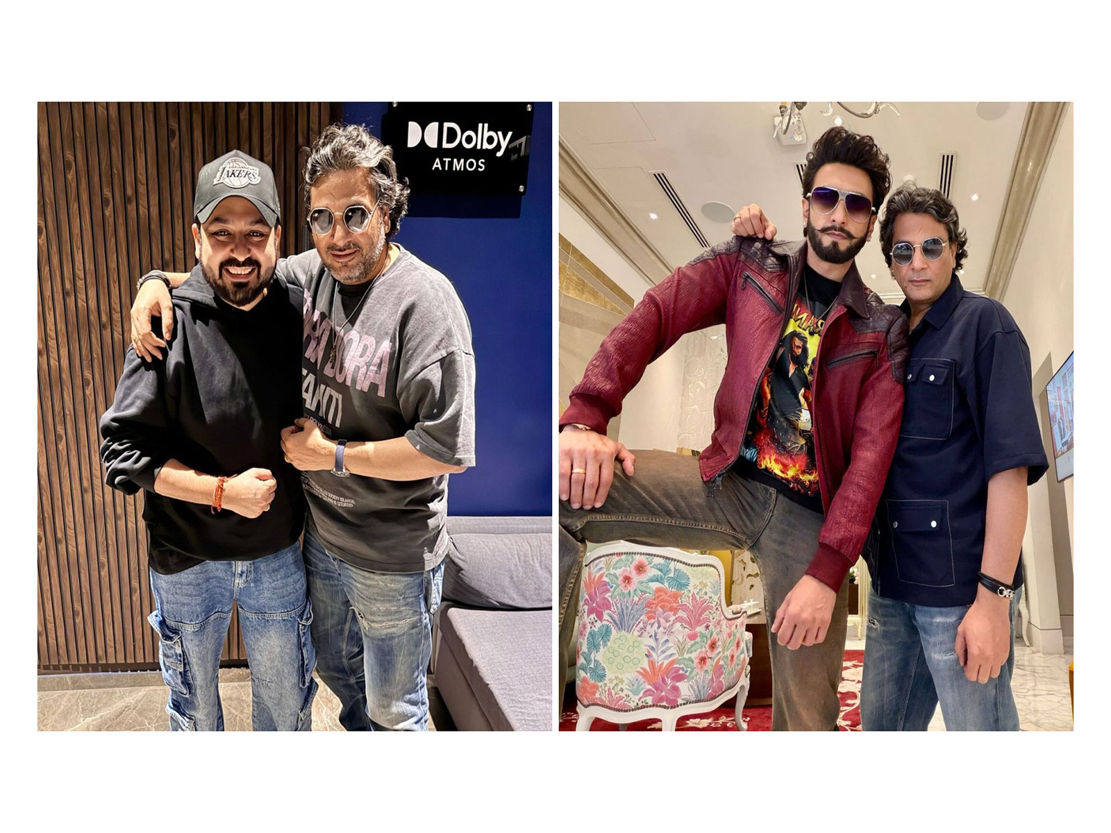 Aditya Dhar, Mukesh Chhabra and Ranveer Singh (Photos/instagram/@adityadharfilms) Aditya Dhar, Mukesh Chhabra and Ranveer Singh (Photos/instagram/@adityadharfilms)