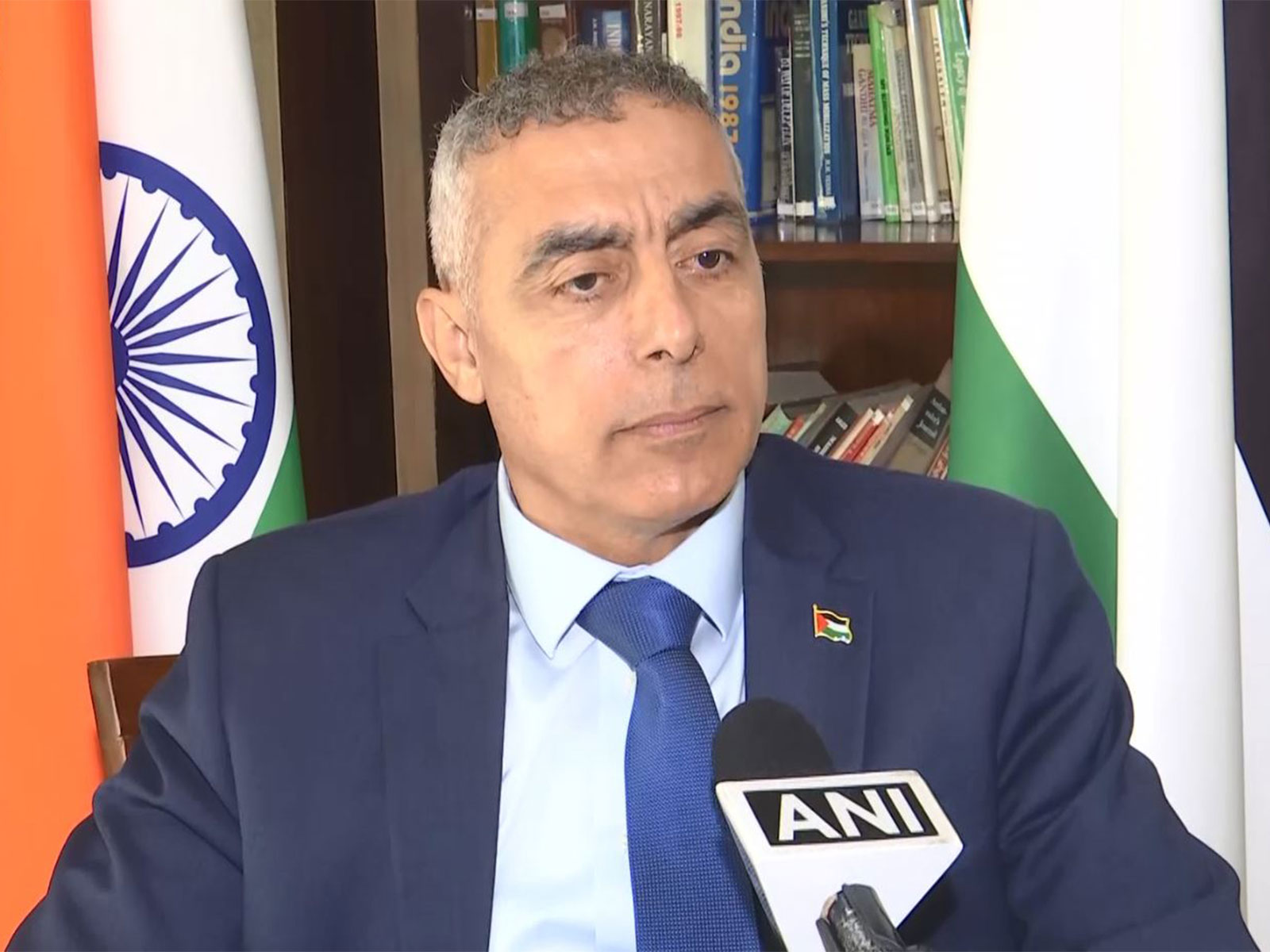 Abdullah Abu Shawesh, Palestine’s ambassador to India (Photo/ANI)