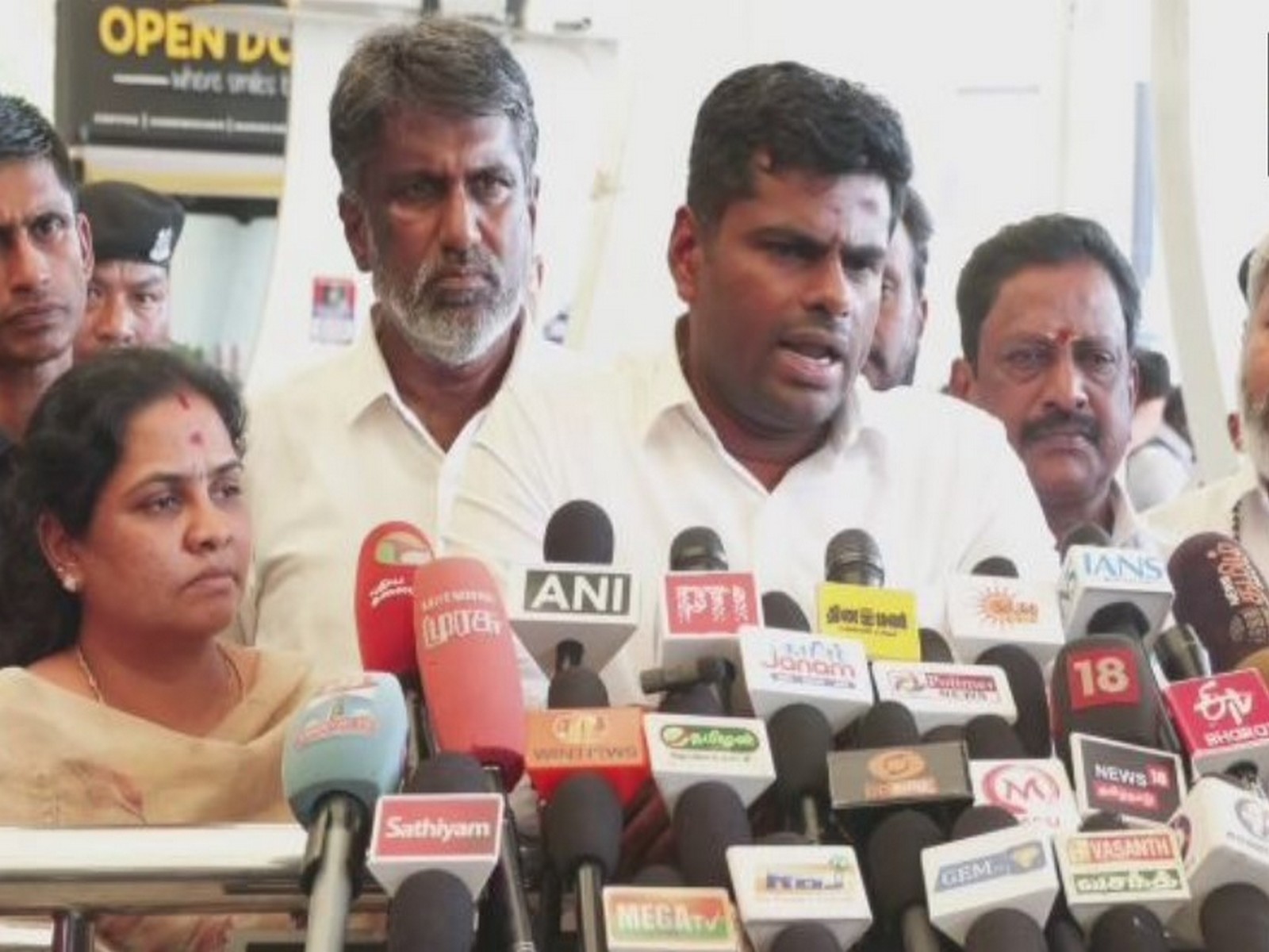 Bharatiya Janata Party (BJP) National Executive Member K Annamalai (Photo/ANI)