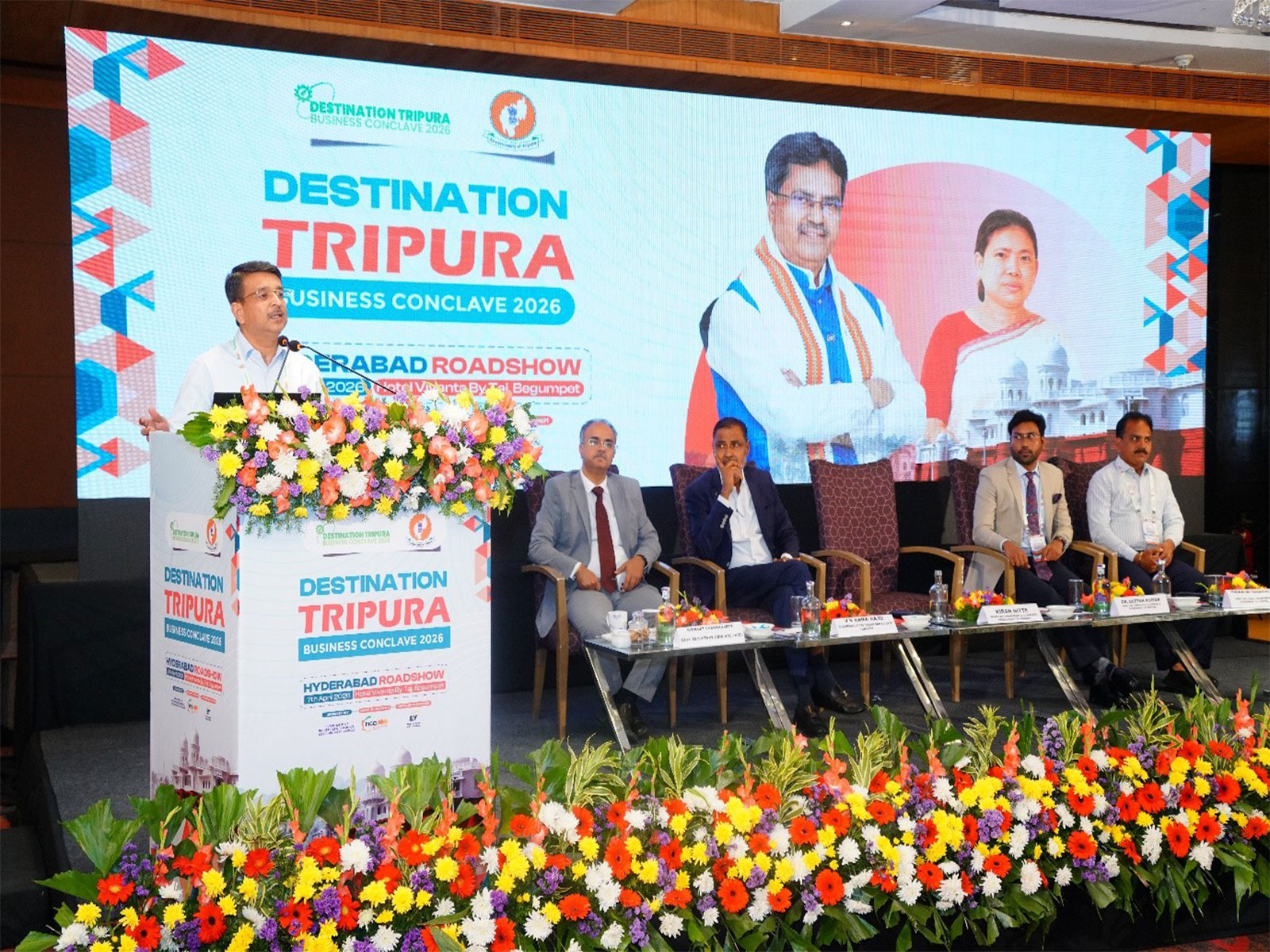 Department of Industries & Commerce, Government of Tripura Destination Tripura – Business Meet 2026 Investors’ Roadshow Held in Hyderabad