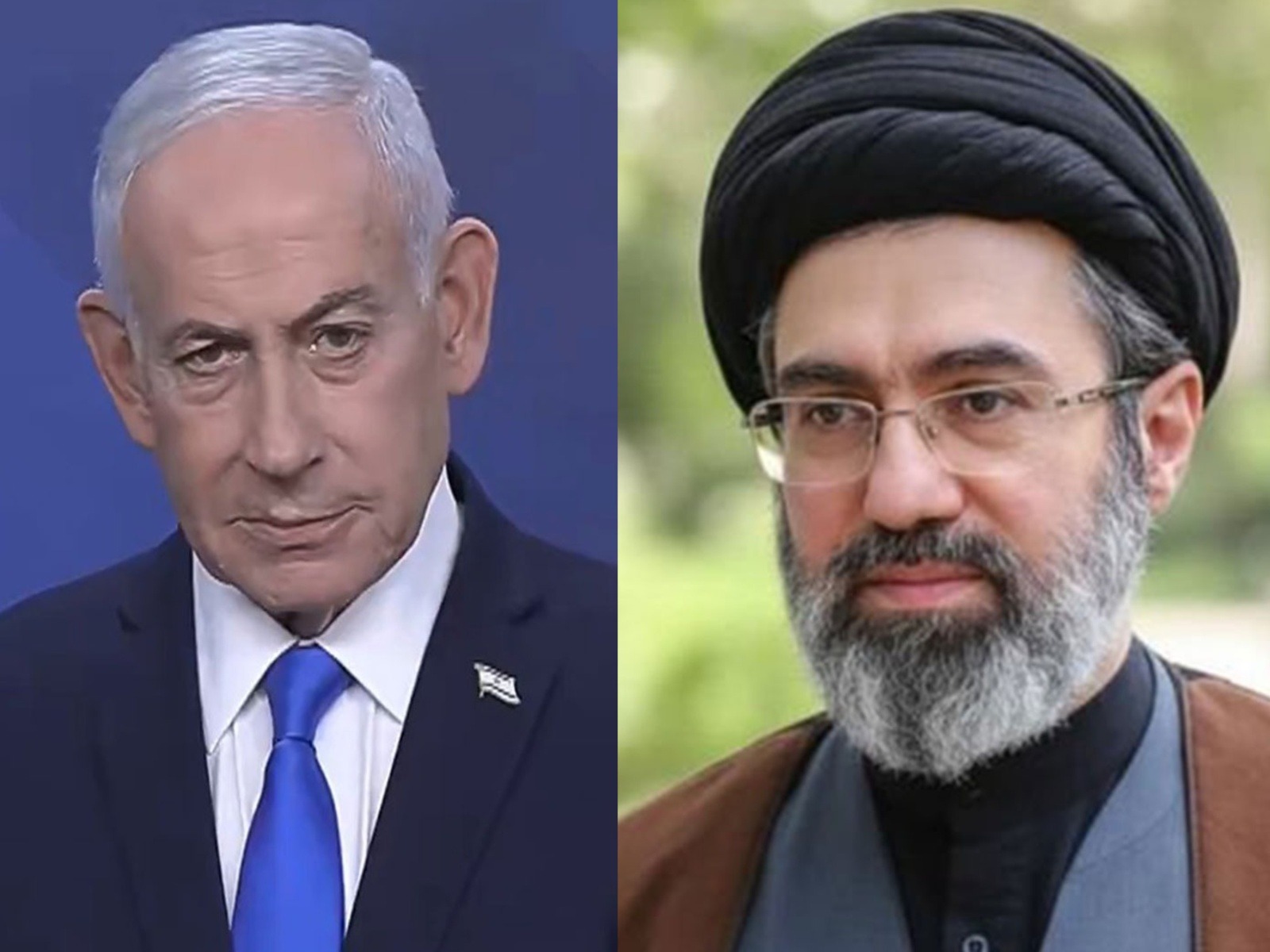 Israeli Prime Minister Benjamin Netanyahu and Iran's Supreme Leader Mojtaba Khamenei (Photo: X@netanyahu/X@Rahbarenghelab)