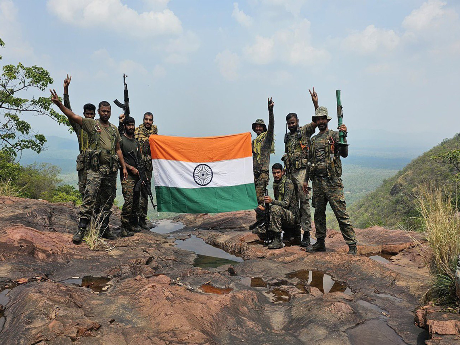 Central reserve police force (Photo/@AmitShah)
